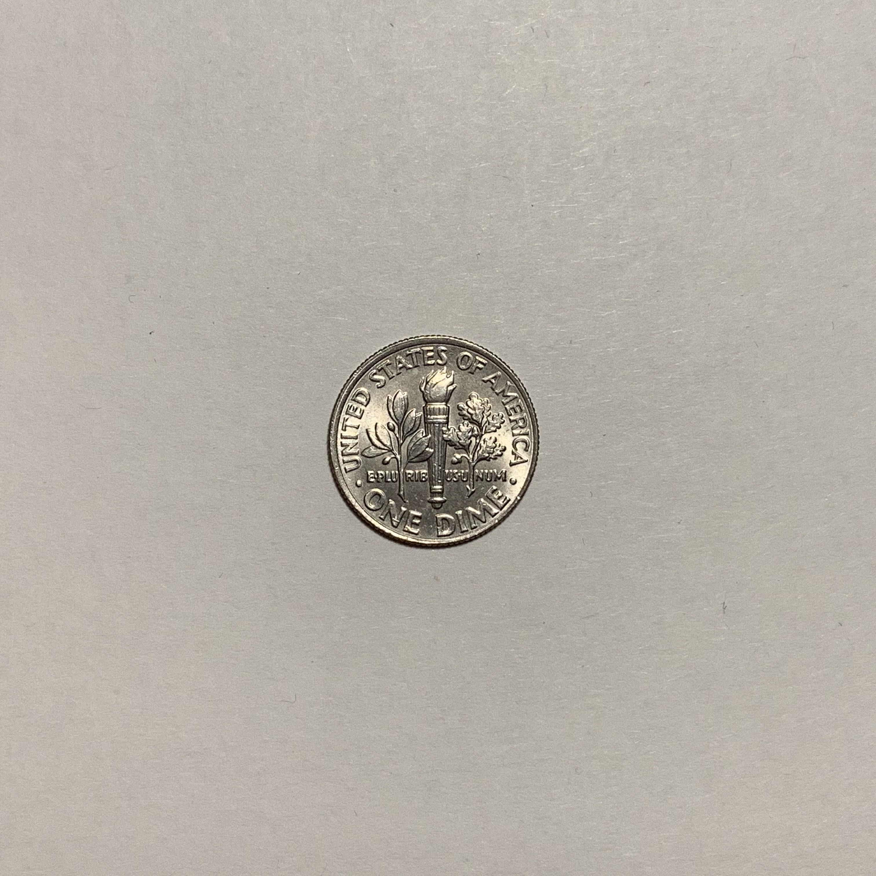 One Dime (D)  coin collectible - Main Image 2
