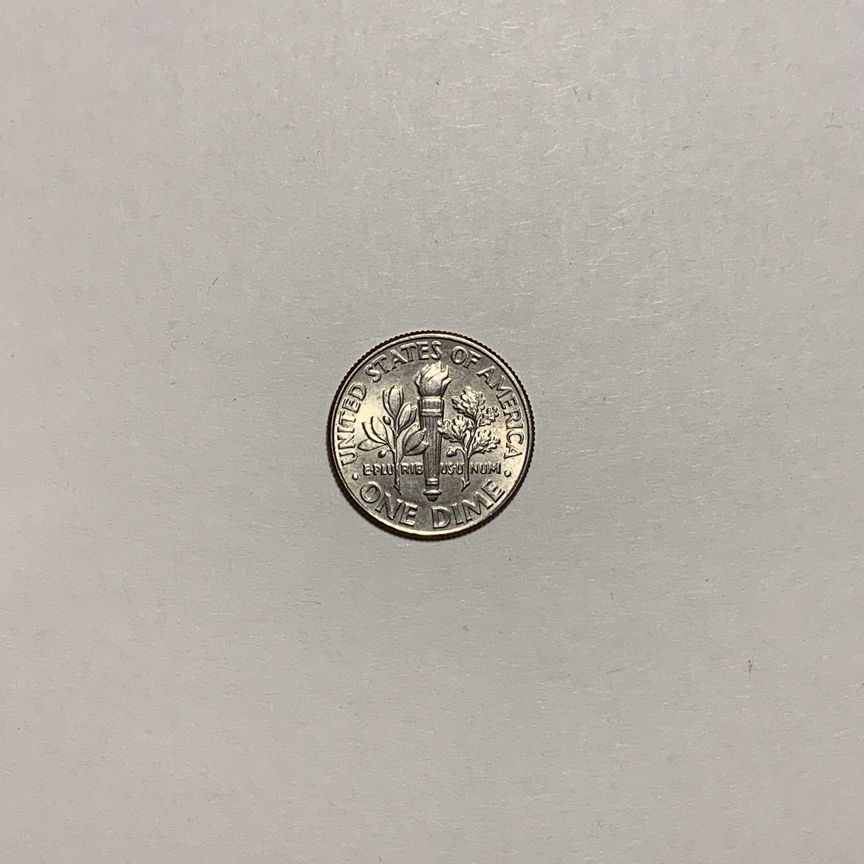 One Dime (P)  coin collectible - Main Image 2