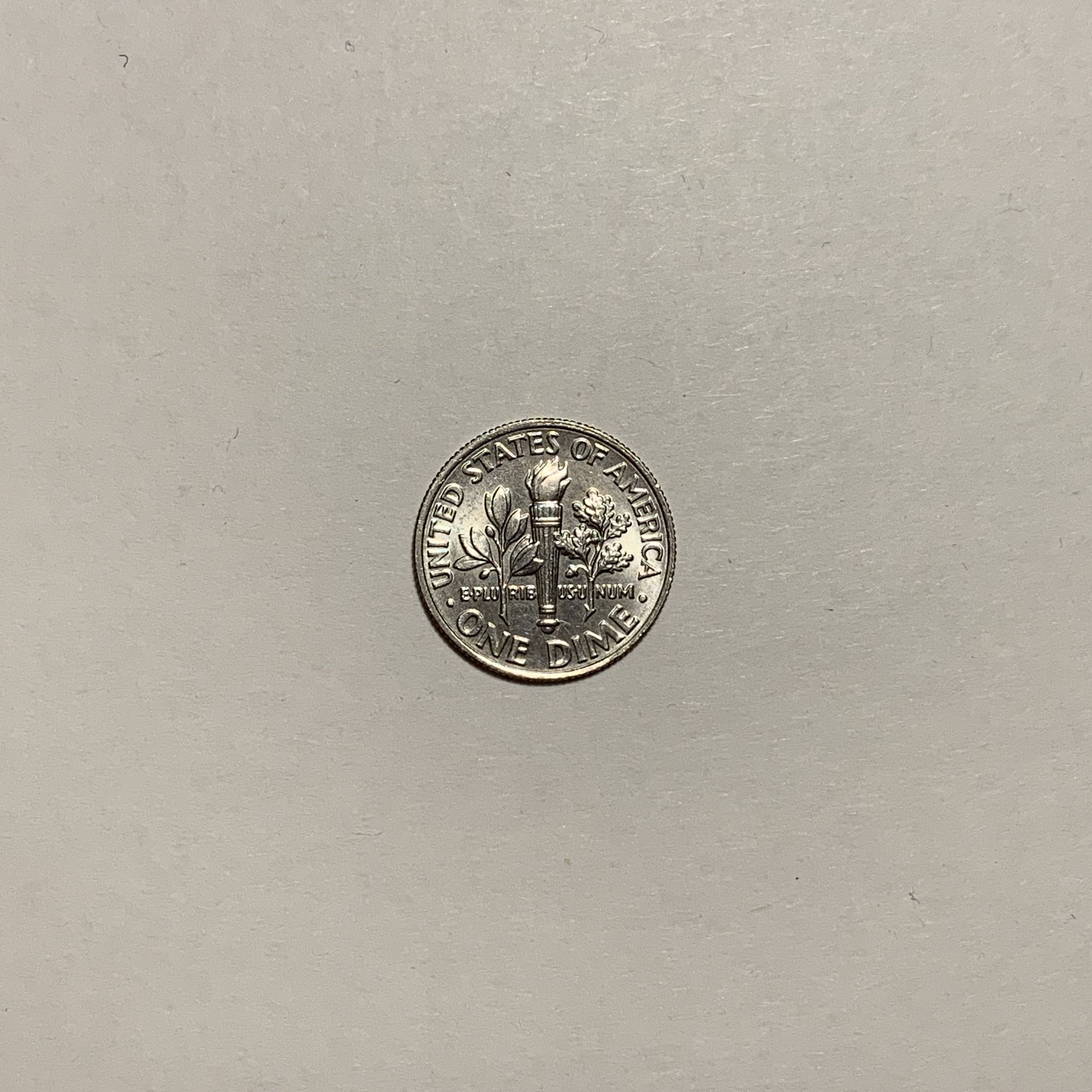 One Dime (D)  coin collectible - Main Image 2