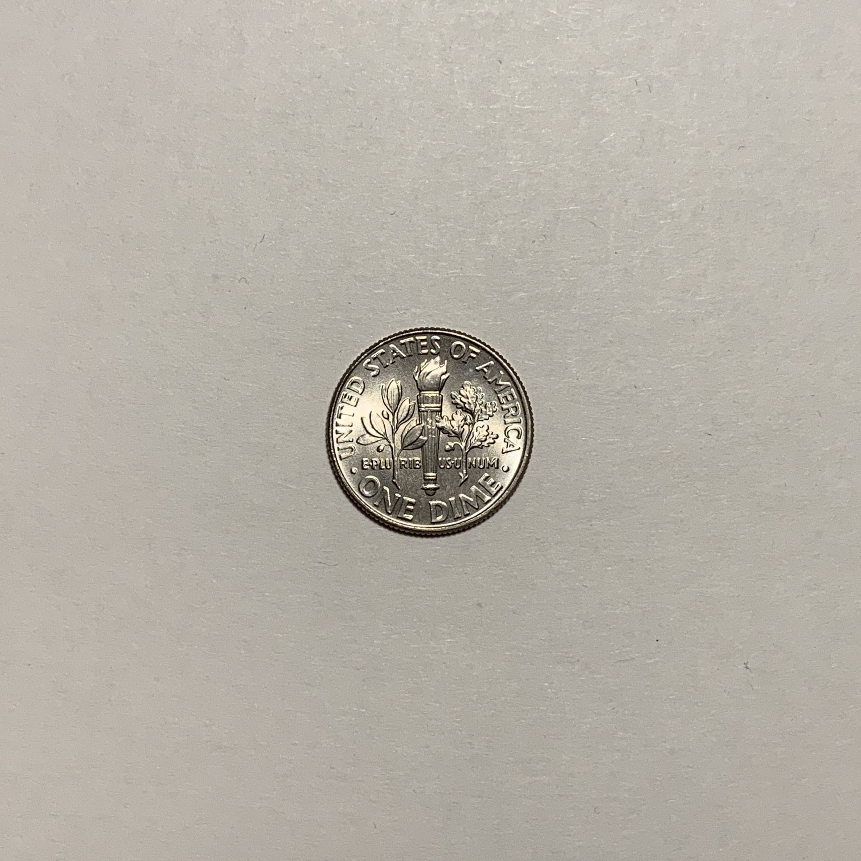 One Dime (P)  coin collectible - Main Image 2