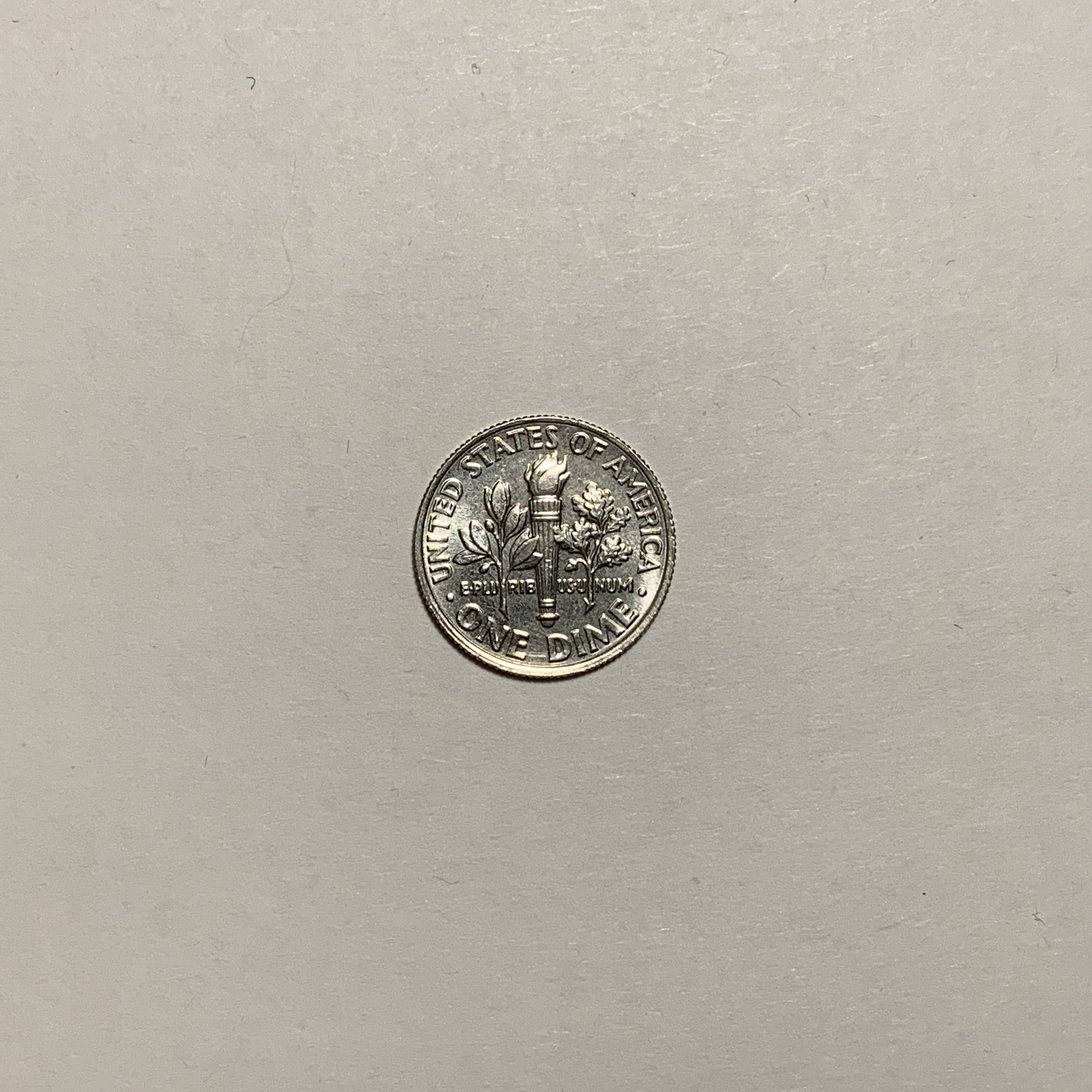 One Dime (D)  coin collectible - Main Image 2