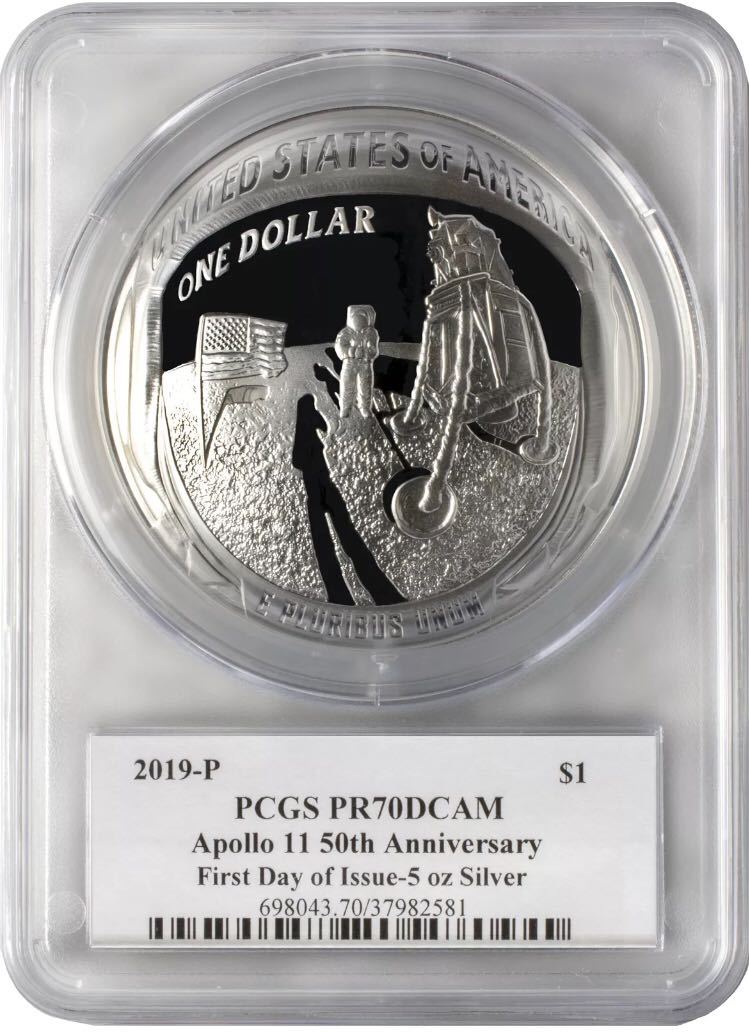 2019 P Apollo 11   coin collectible - Main Image 2