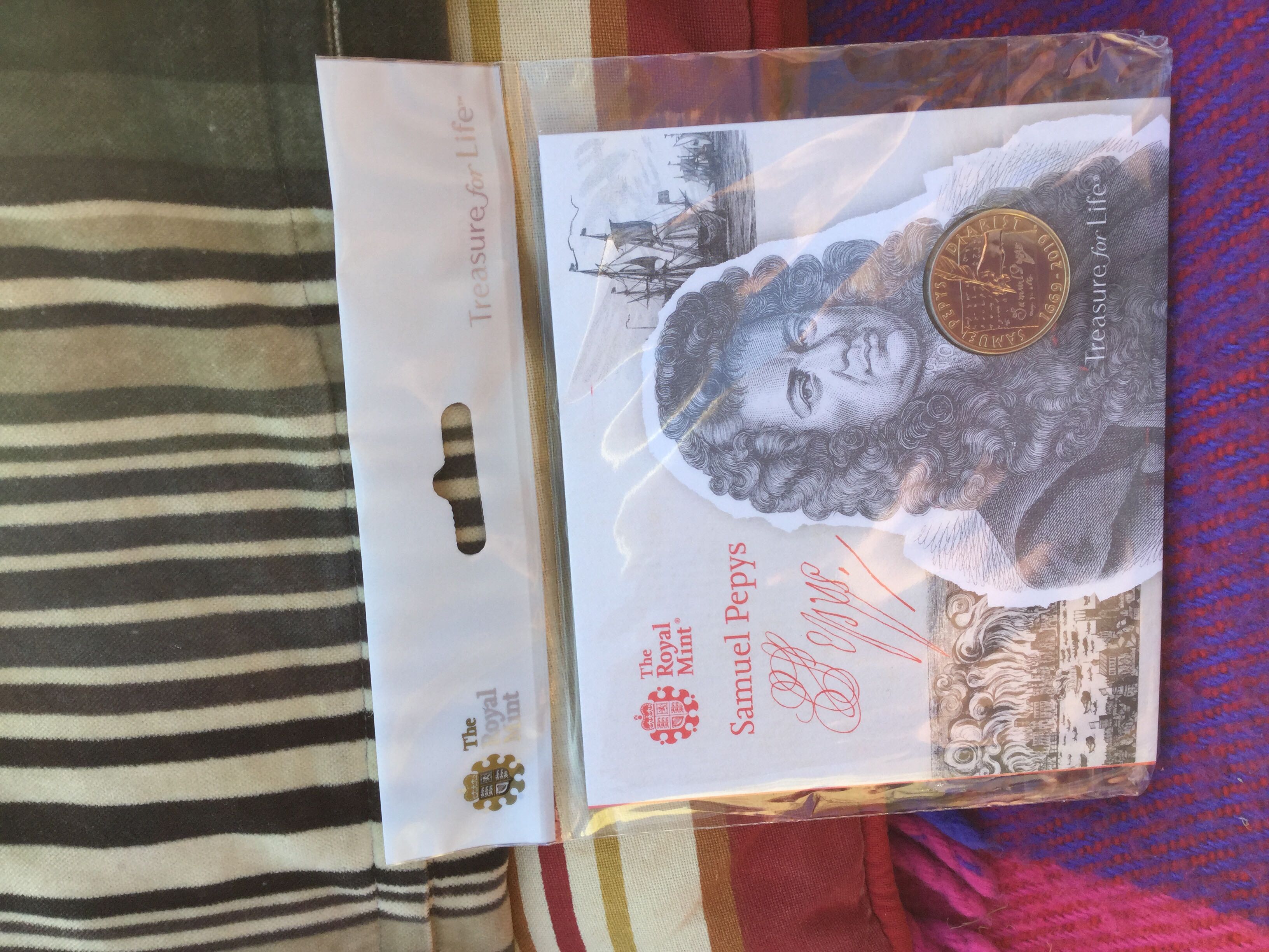 Samuel Peyps coin collectible - Main Image 1