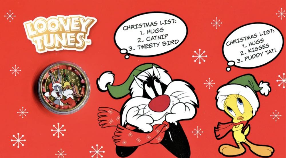 Looney Tunes Merry Christmas   coin collectible [Barcode 9312650195861] - Main Image 2