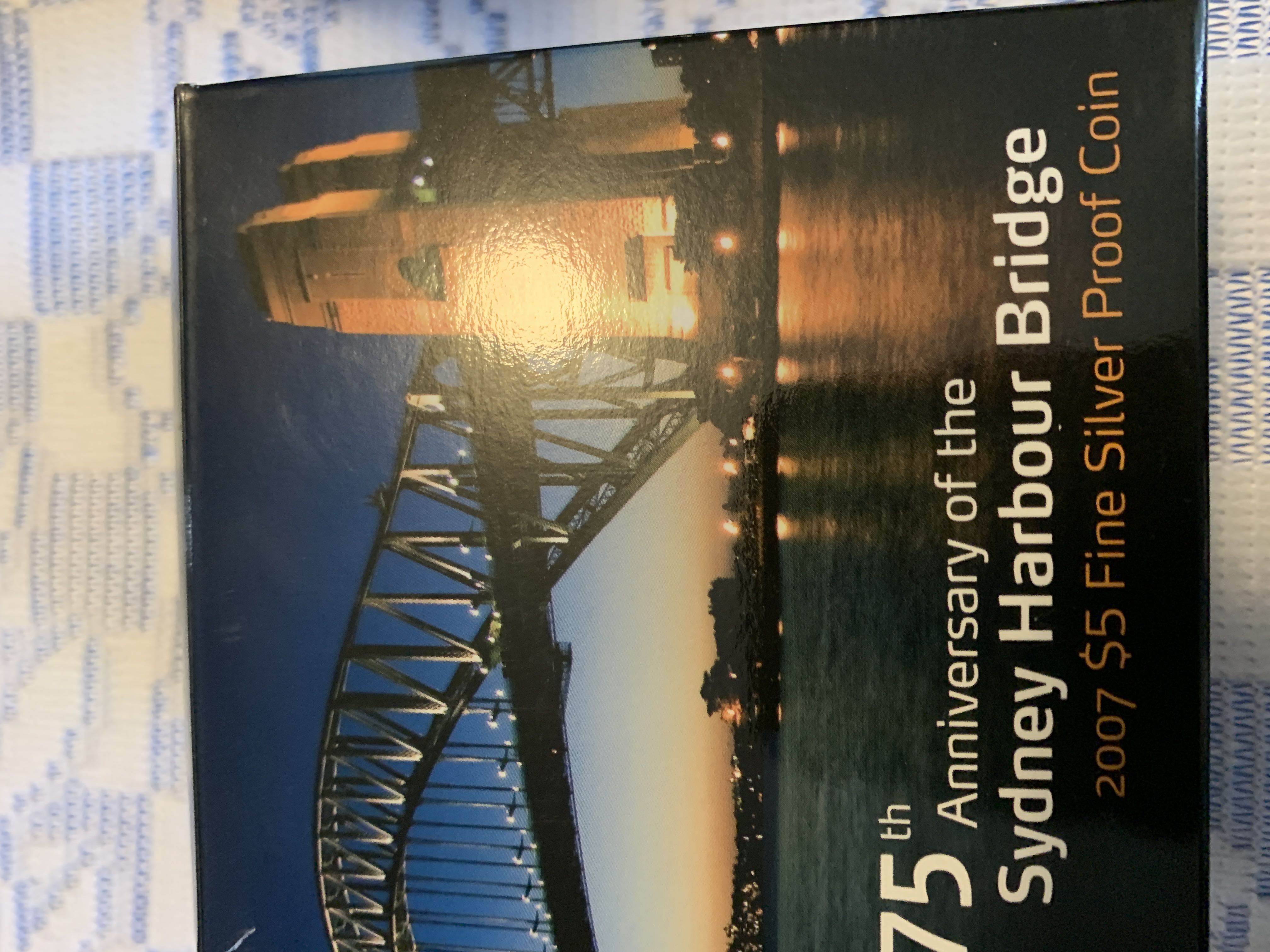75th Anniversary Of The Sydney Harbour Bridge  coin collectible [Barcode 9314688017870] - Main Image 2