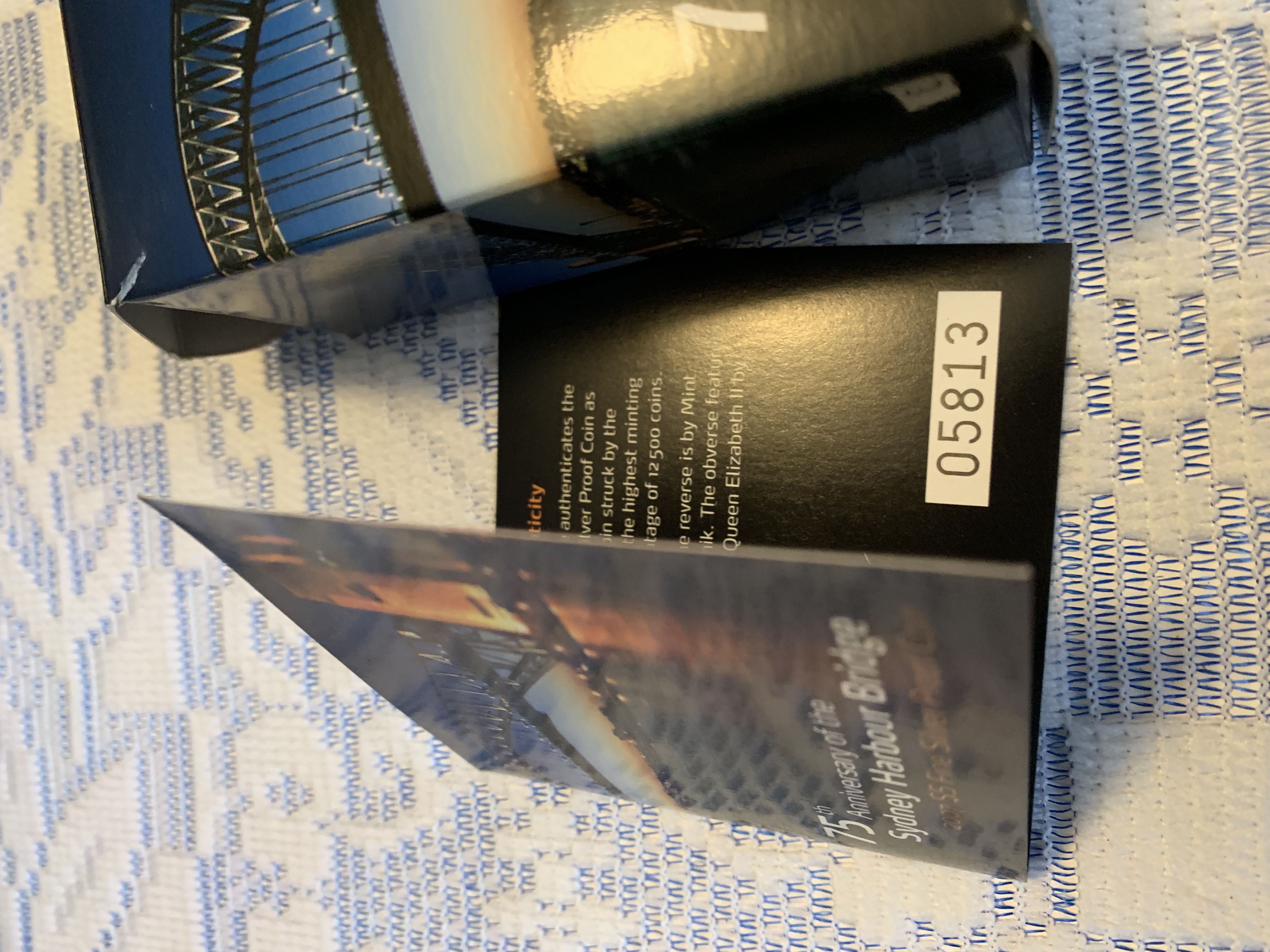 75th Anniversary Of The Sydney Harbour Bridge  coin collectible [Barcode 9314688017870] - Main Image 3