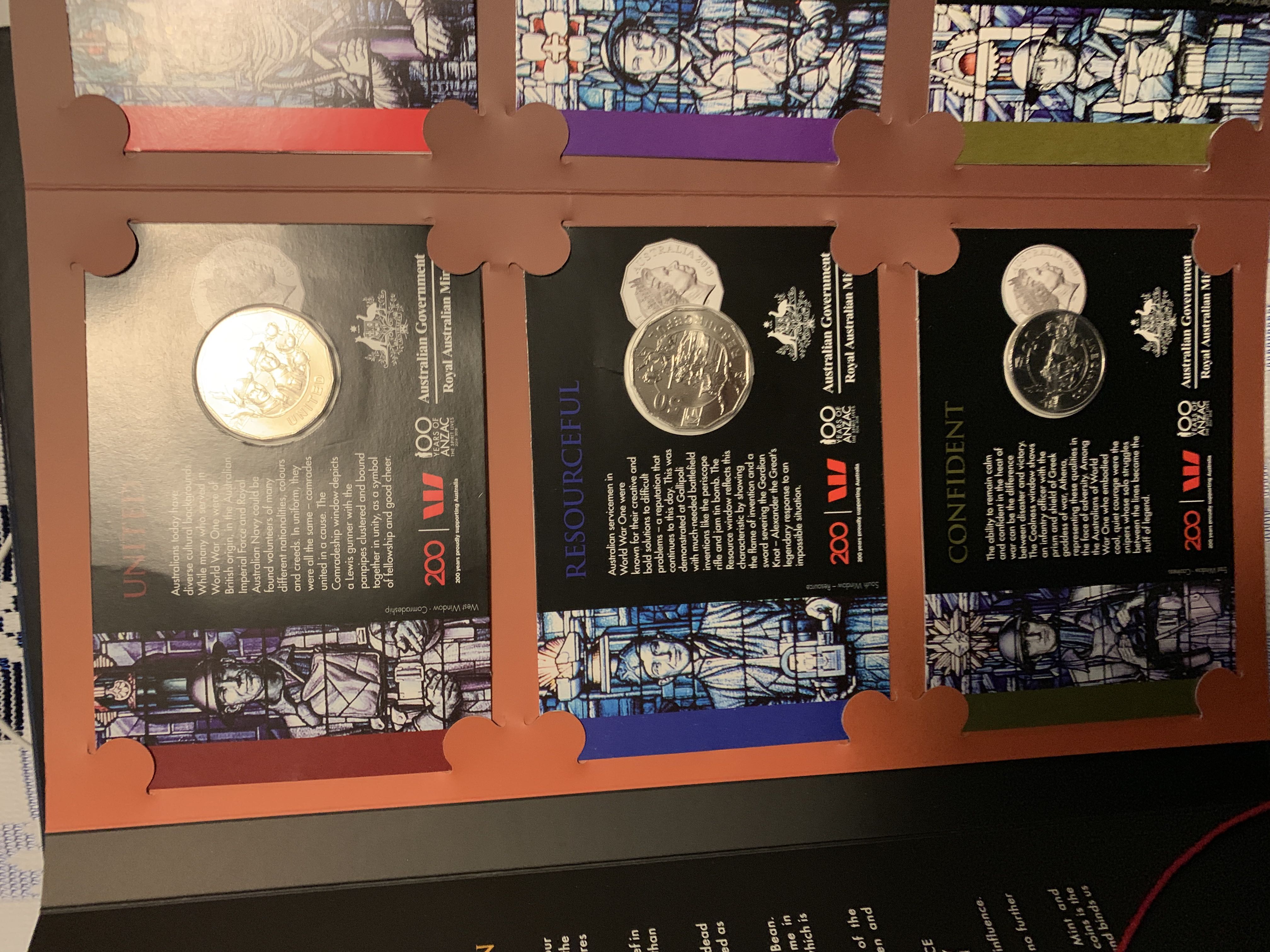 Anzac Spirit  coin collectible - Main Image 2