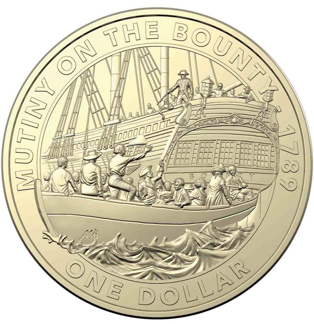 Mutiny On The Bounty 1789  coin collectible [Barcode 9314688101845] - Main Image 3