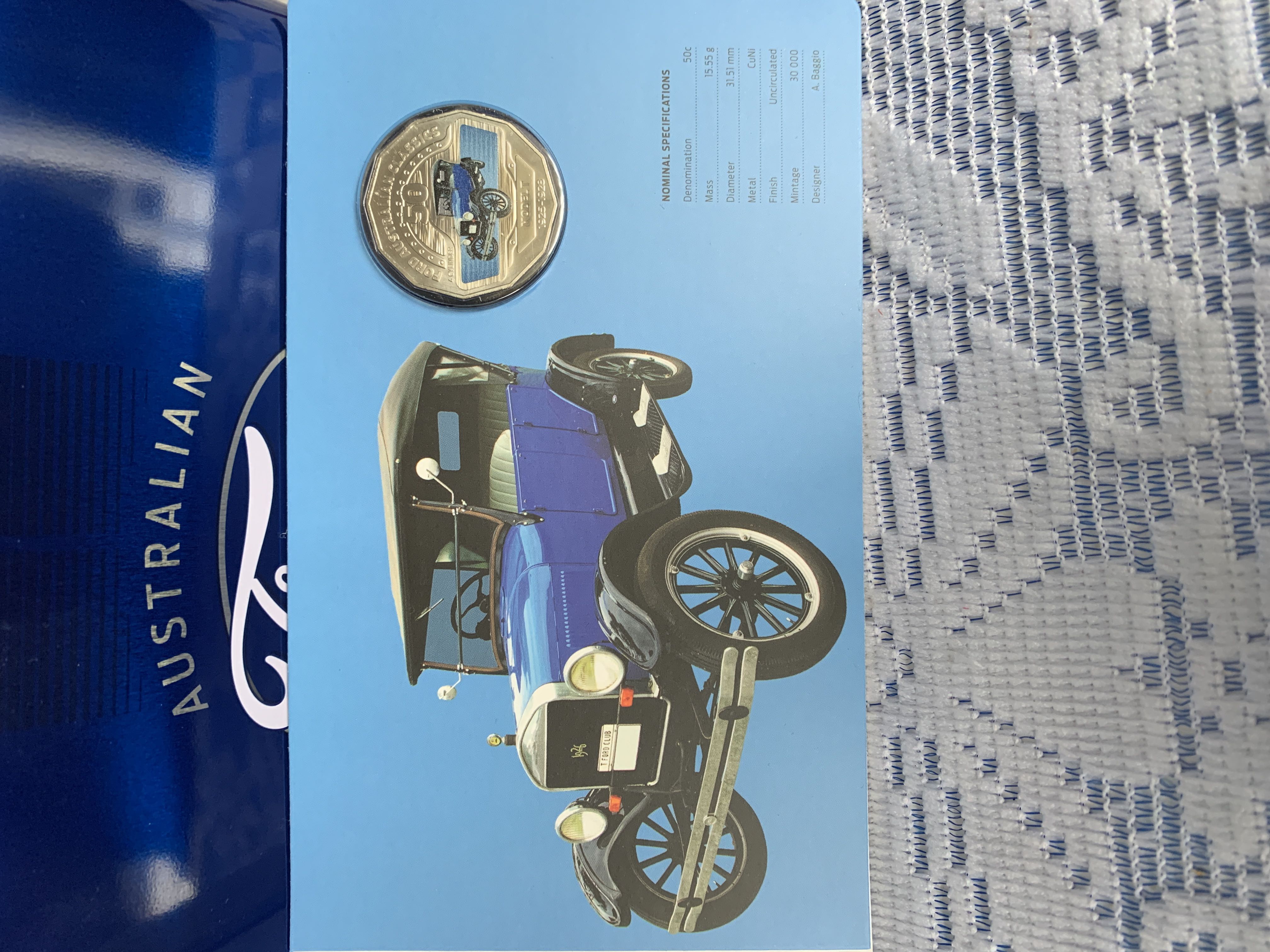 Ford Classic Collection 2017 1926 Model T  coin collectible [Barcode 9314683115731] - Main Image 3