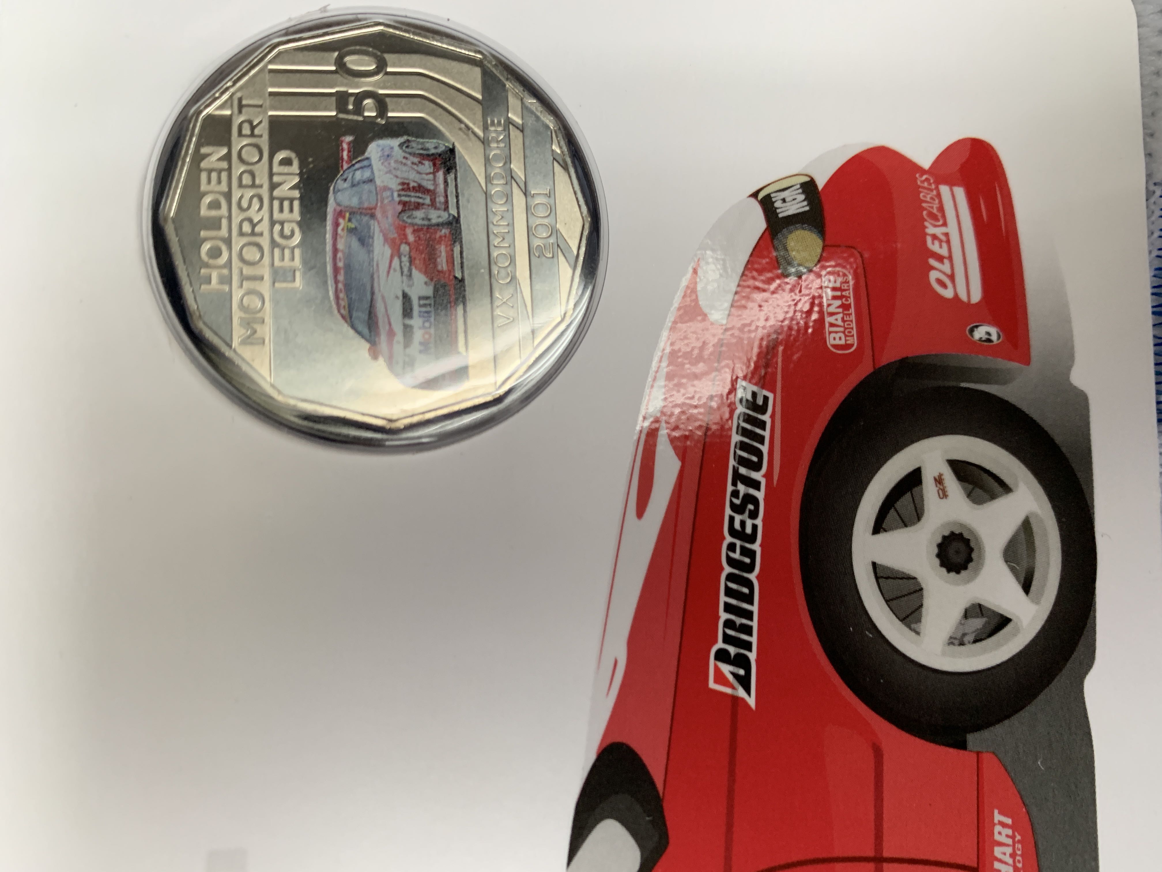 Holden High Octane Australia’s Motor Sport Legends  coin collectible [Barcode 9314688100251] - Main Image 4