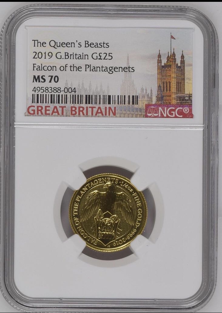 2019 Falcon Of The Plantagenets  coin collectible - Main Image 1