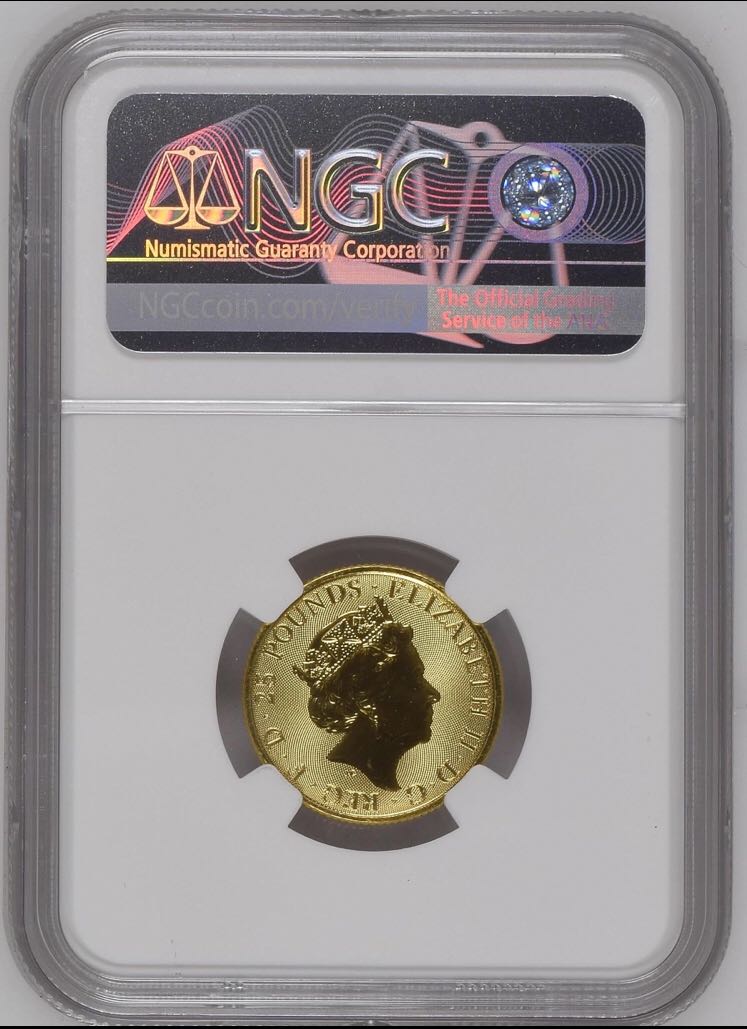 2019 Falcon Of The Plantagenets  coin collectible - Main Image 2