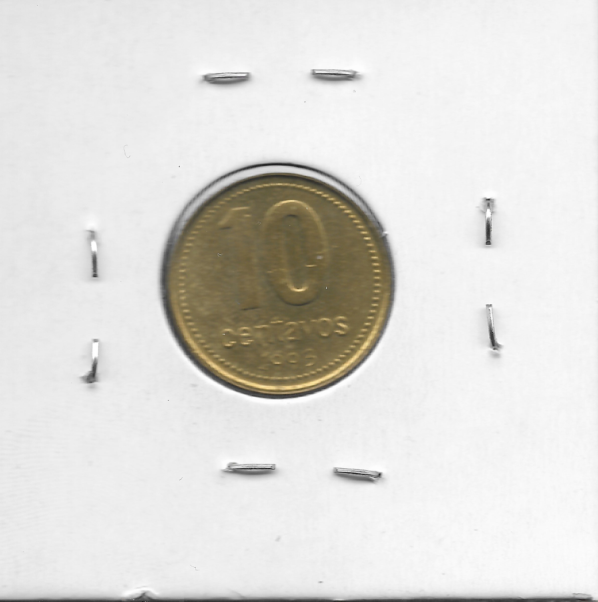 Argentina (1993) - 10 Centavos [ARS]  coin collectible - Main Image 2