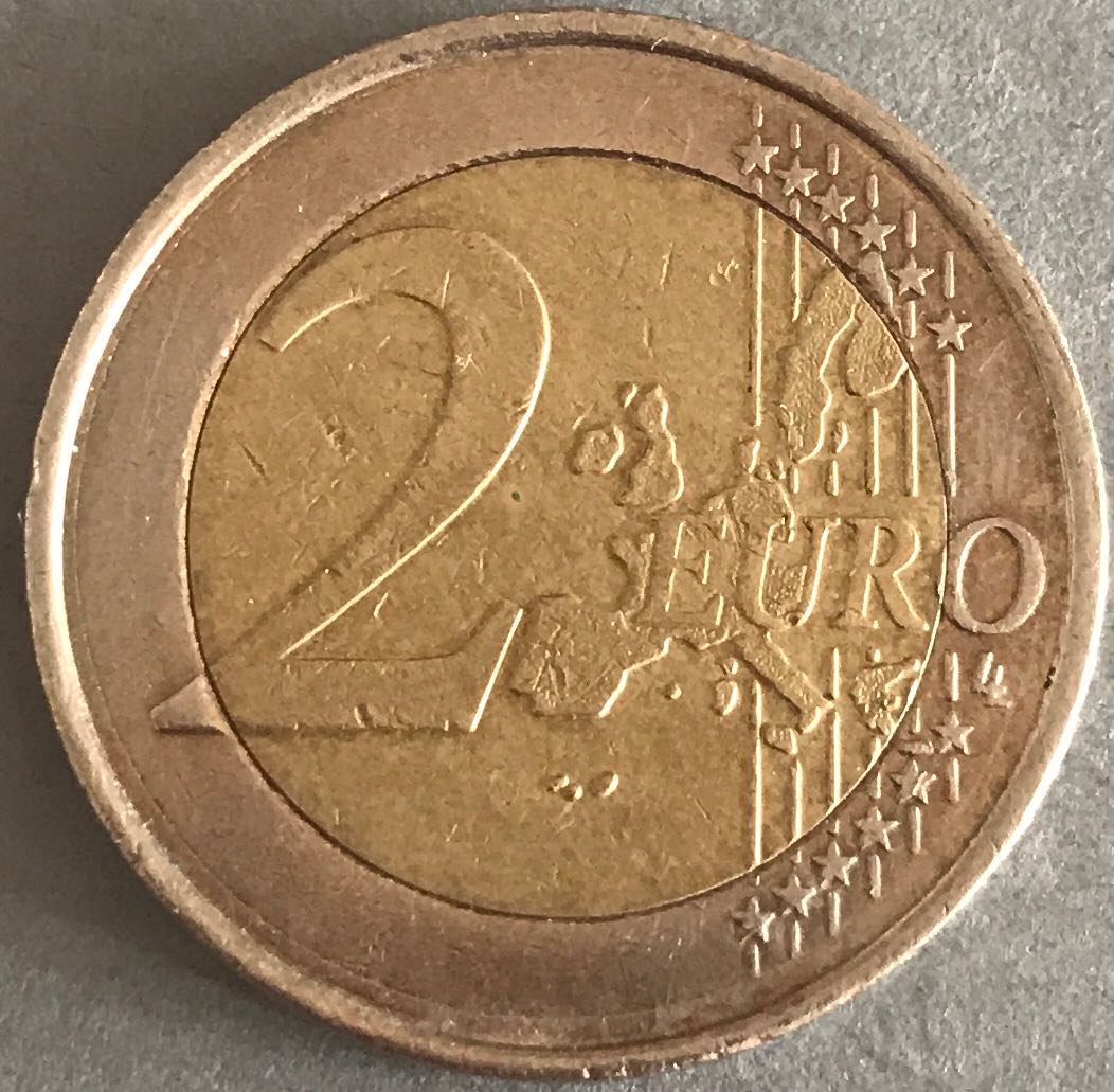 Belgium 2 Euro 2005 - Economic Union Belgium - Luxembourg  coin collectible - Main Image 2