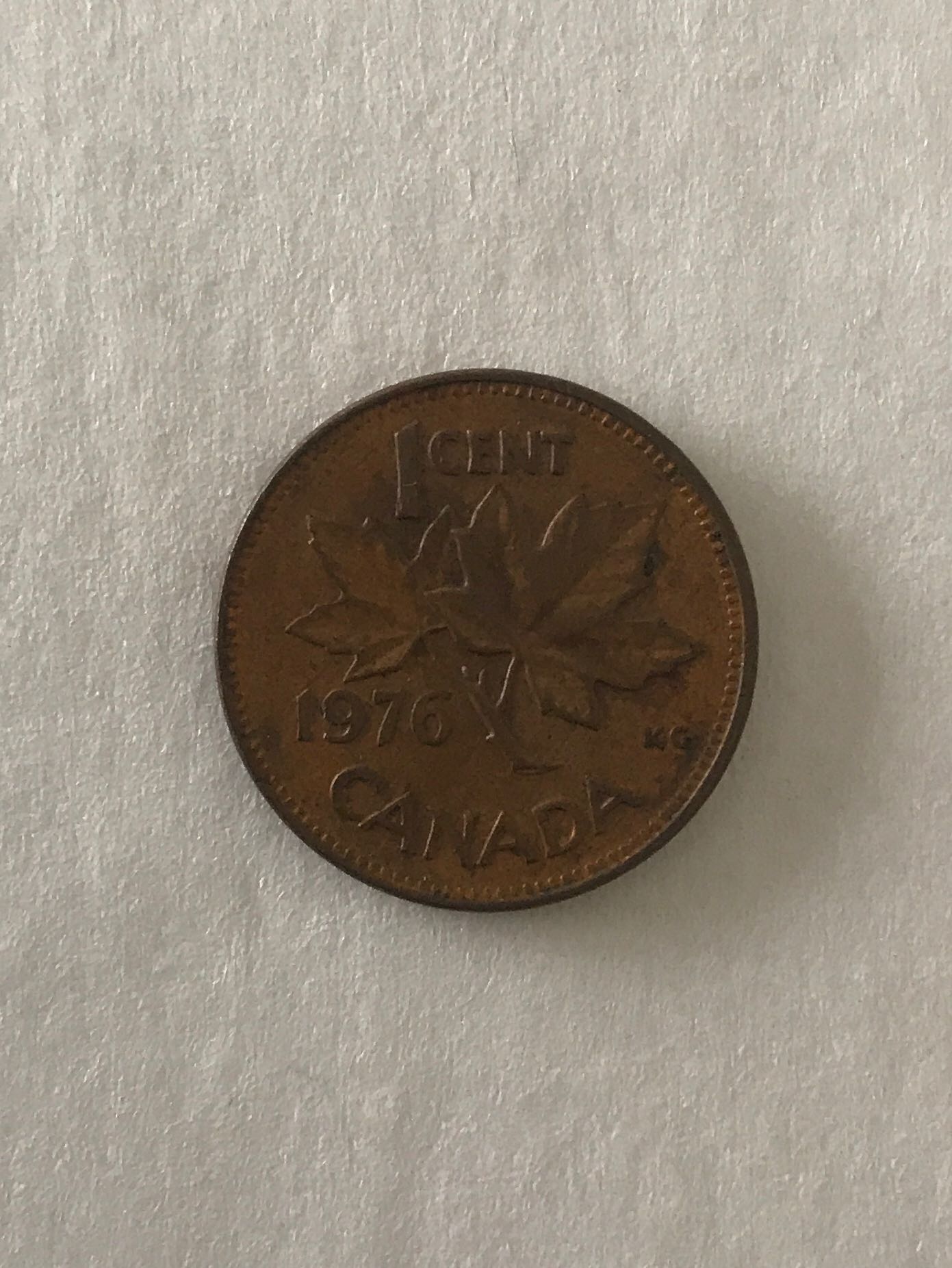 1978 Canadian 1 Cent  coin collectible - Main Image 2