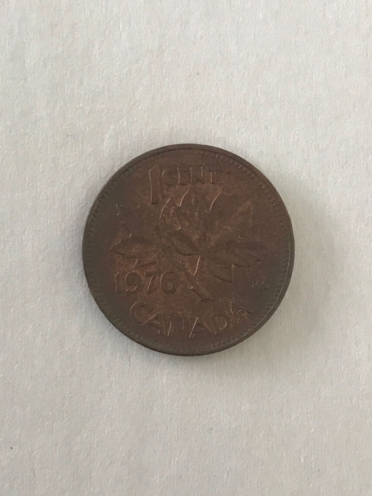 1978 Canadian 1 Cent  coin collectible - Main Image 4