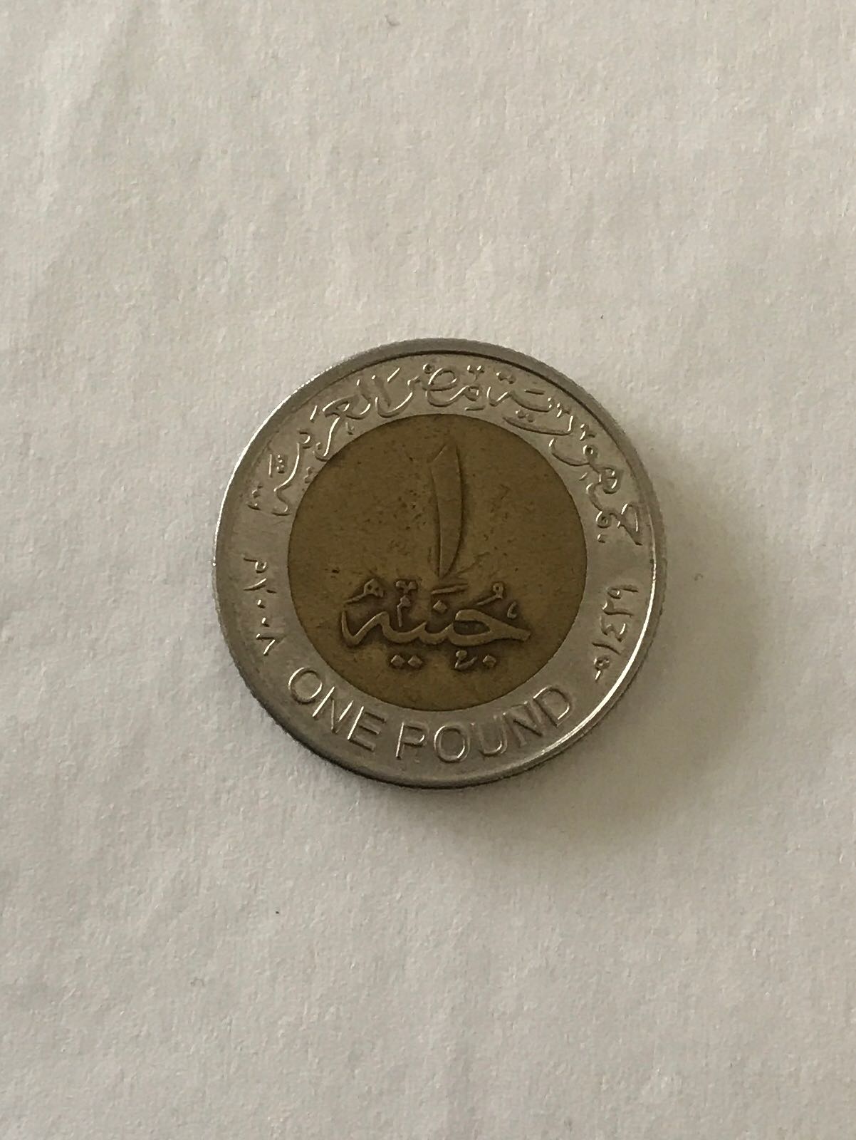Egypt One Pound   coin collectible - Main Image 2