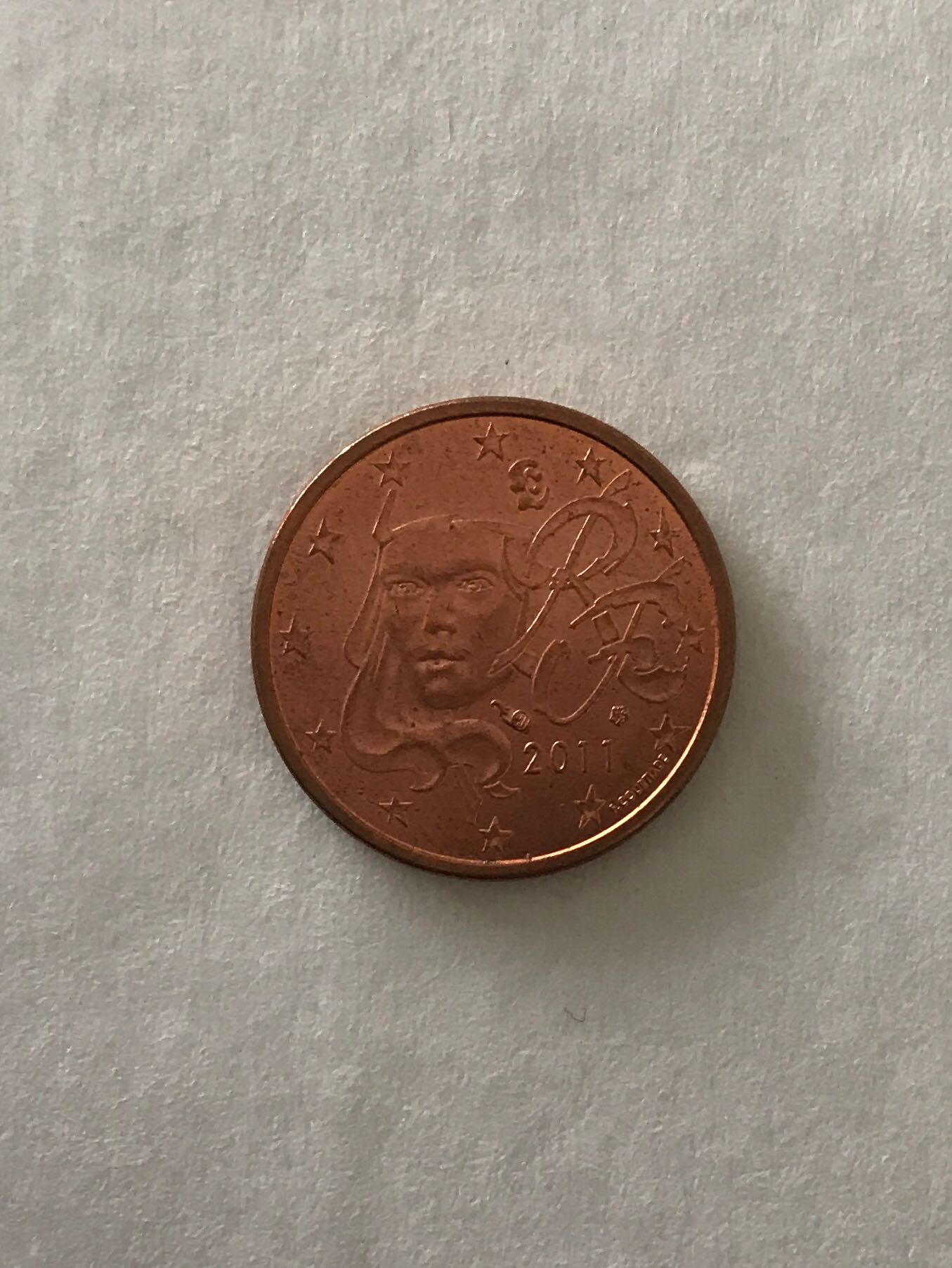 France Euro 1 Cent   coin collectible - Main Image 2