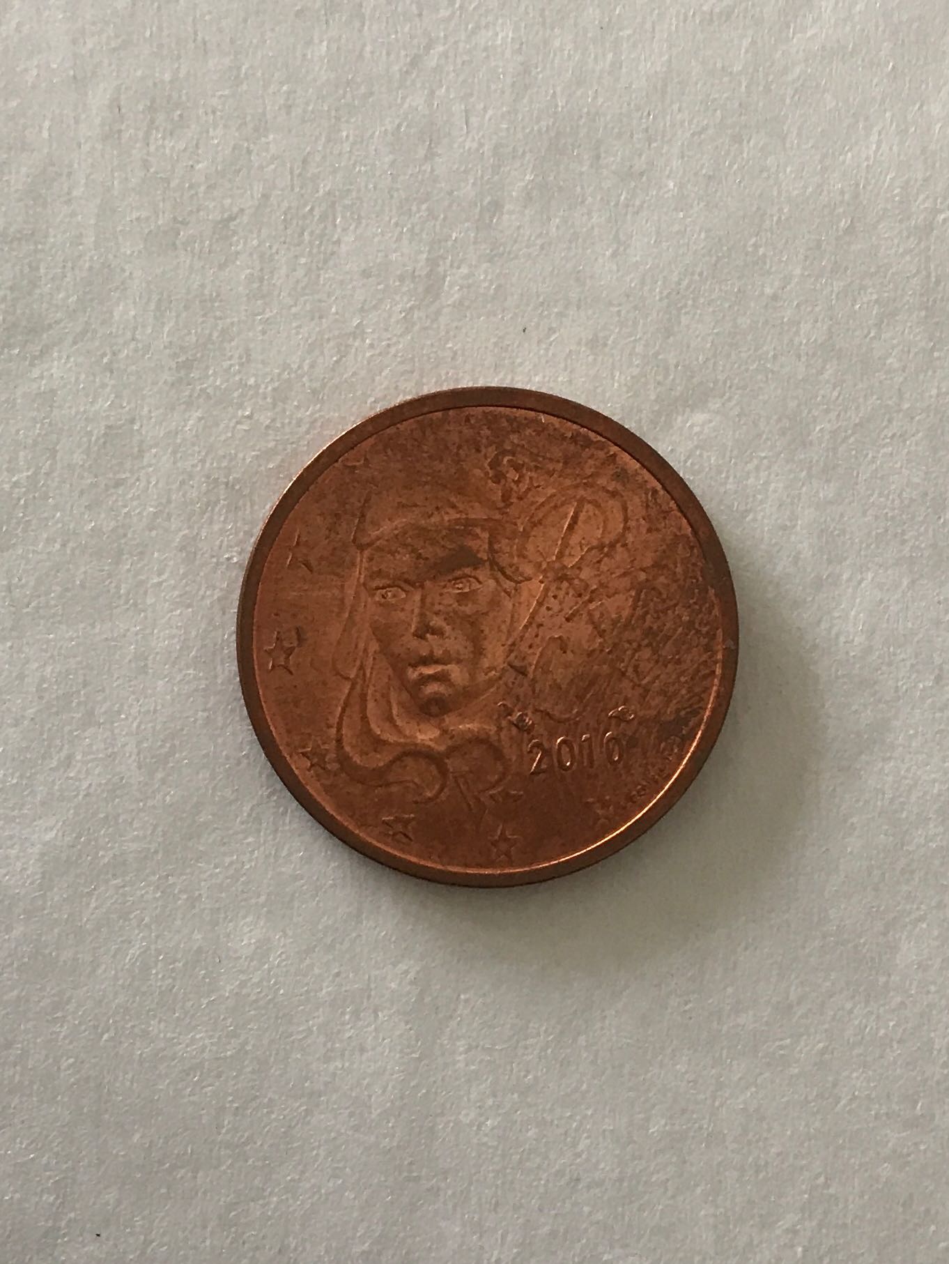 France Euro 2 Cents  coin collectible - Main Image 2