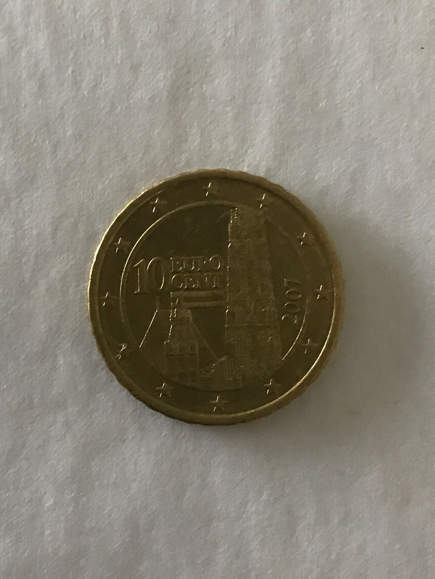 Austria Euro 10 Cents  coin collectible - Main Image 2