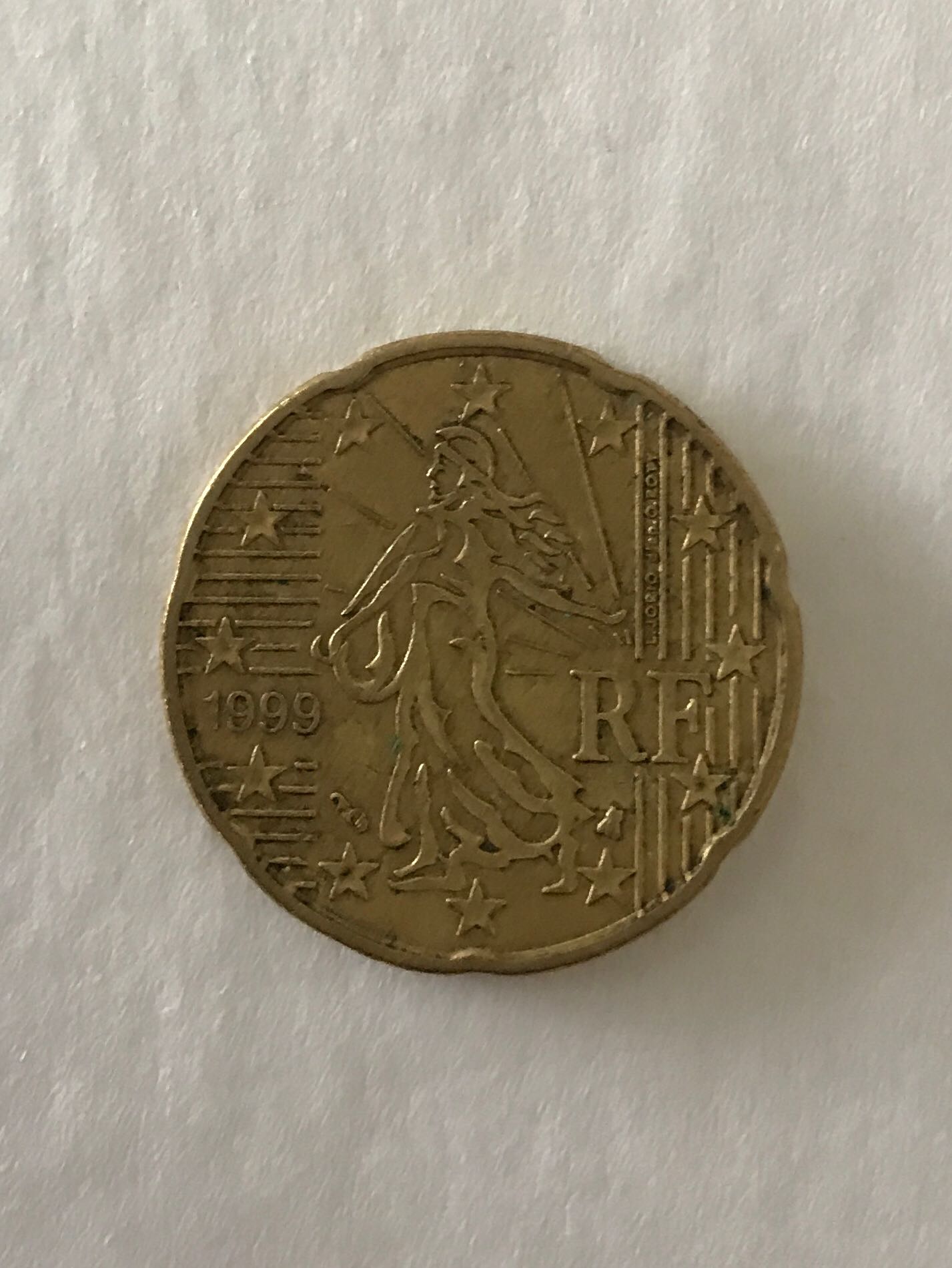 France Euro 20 Cents  coin collectible - Main Image 2