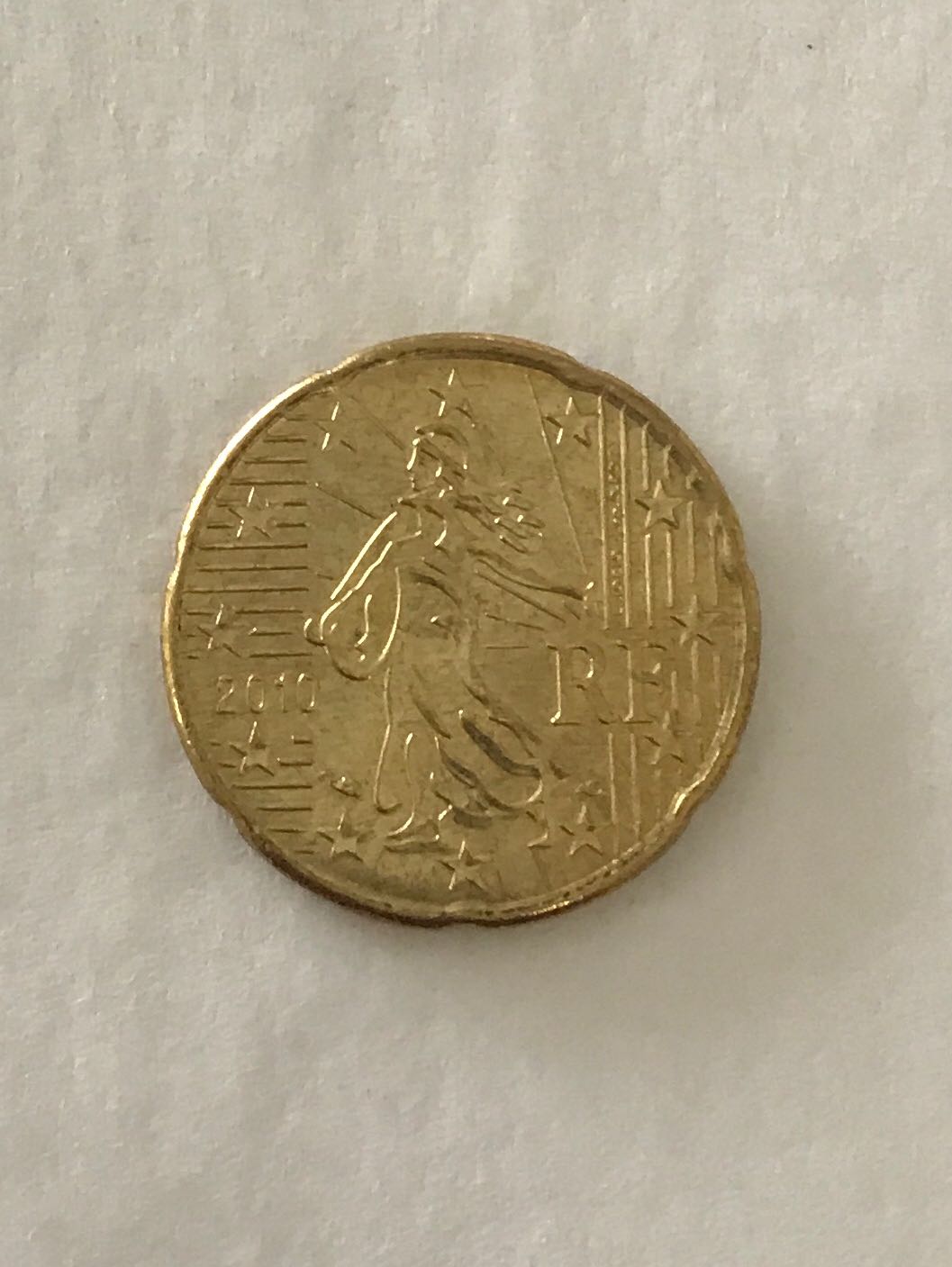 France Euro 20 Cents  coin collectible - Main Image 2
