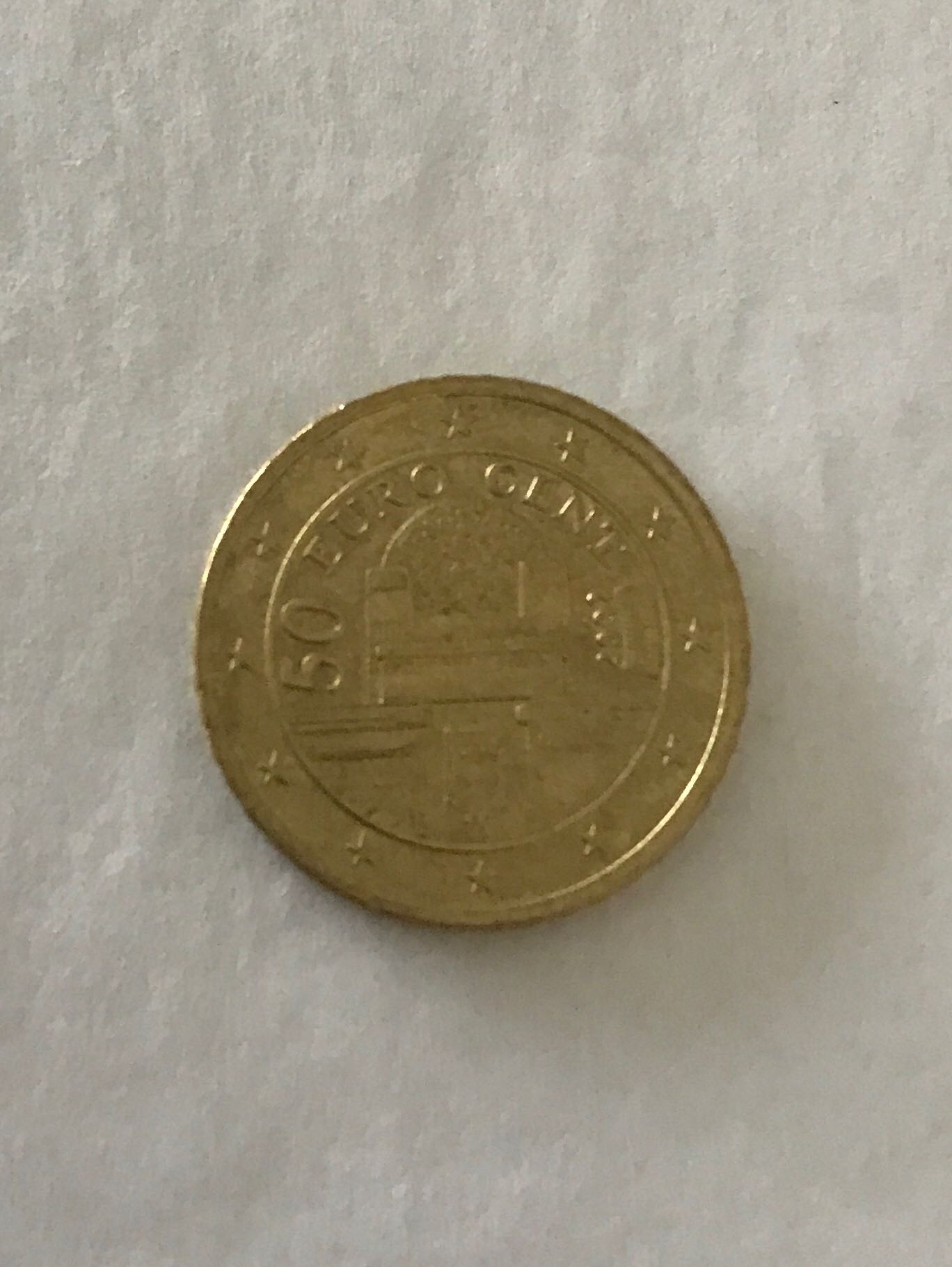 Austria Euro 50 Cents  coin collectible - Main Image 2