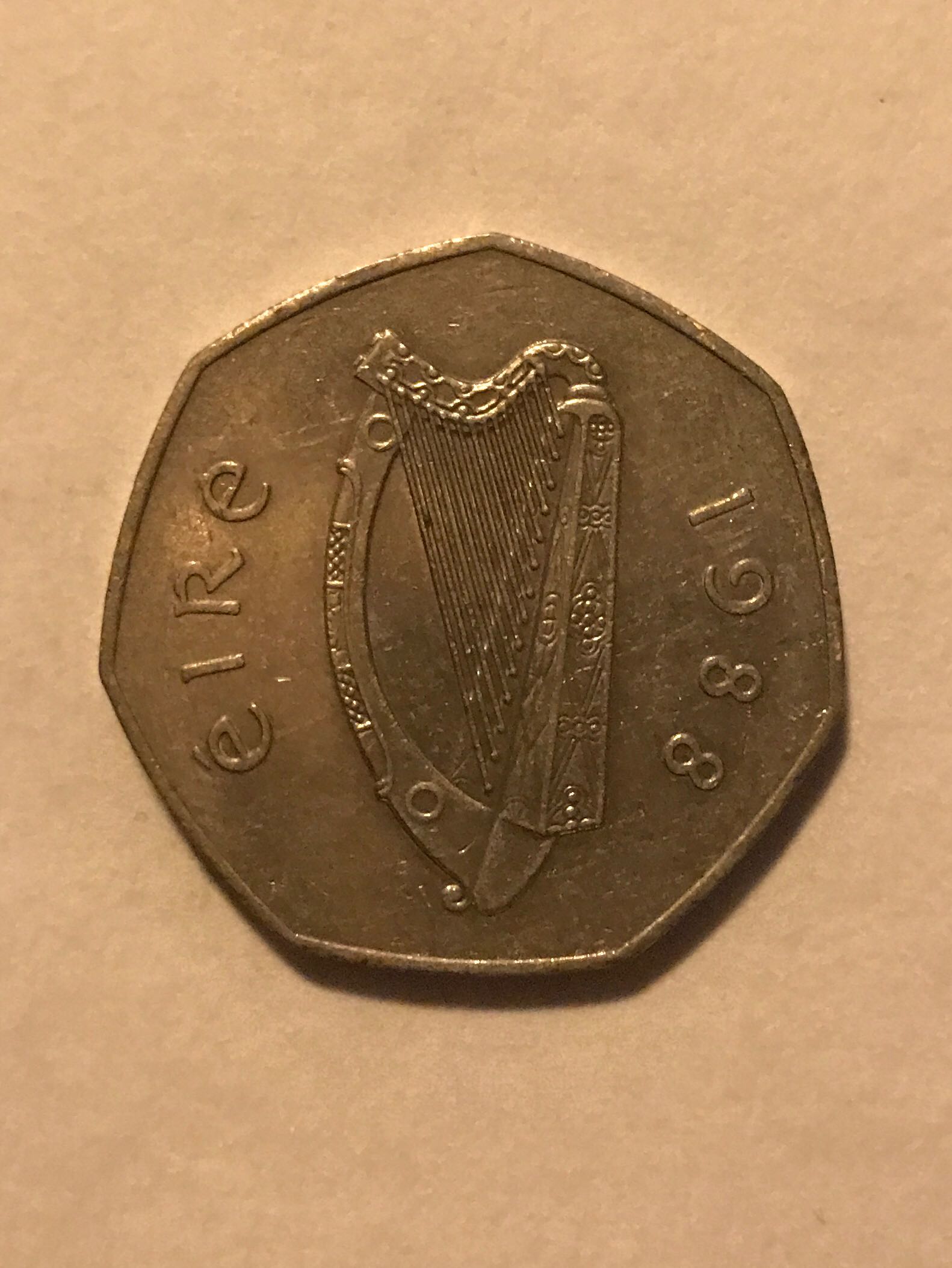 Ireland 50 Pence  coin collectible - Main Image 2