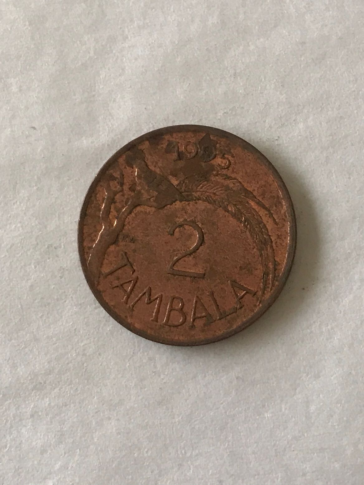 Malawi 2 Tambala  coin collectible - Main Image 3