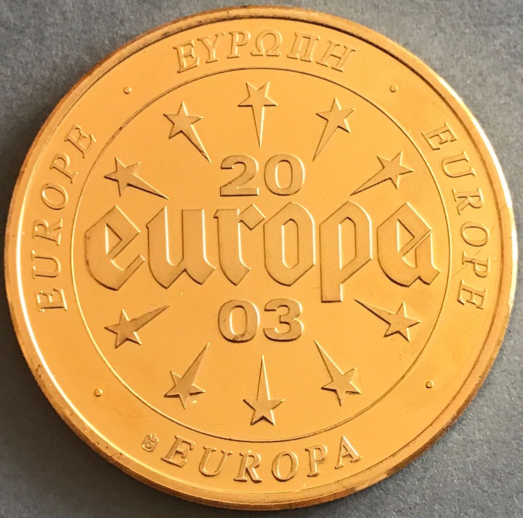 Cyprus - Europe 2003 - In memory of the old currencies in Europe  coin collectible - Main Image 2