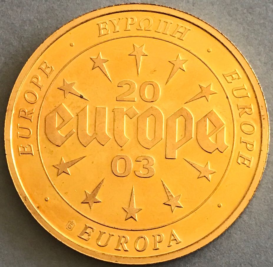 Luxembourg - Europe 2003 - In memory of the old currencies in Europe  coin collectible - Main Image 2