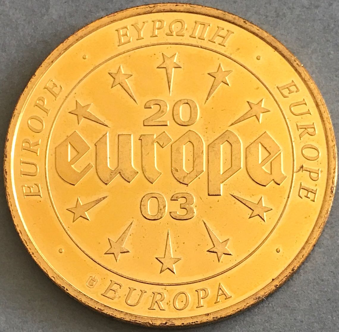 Belgium - Europe 2003 - In memory of the old currencies in Europe  coin collectible - Main Image 2