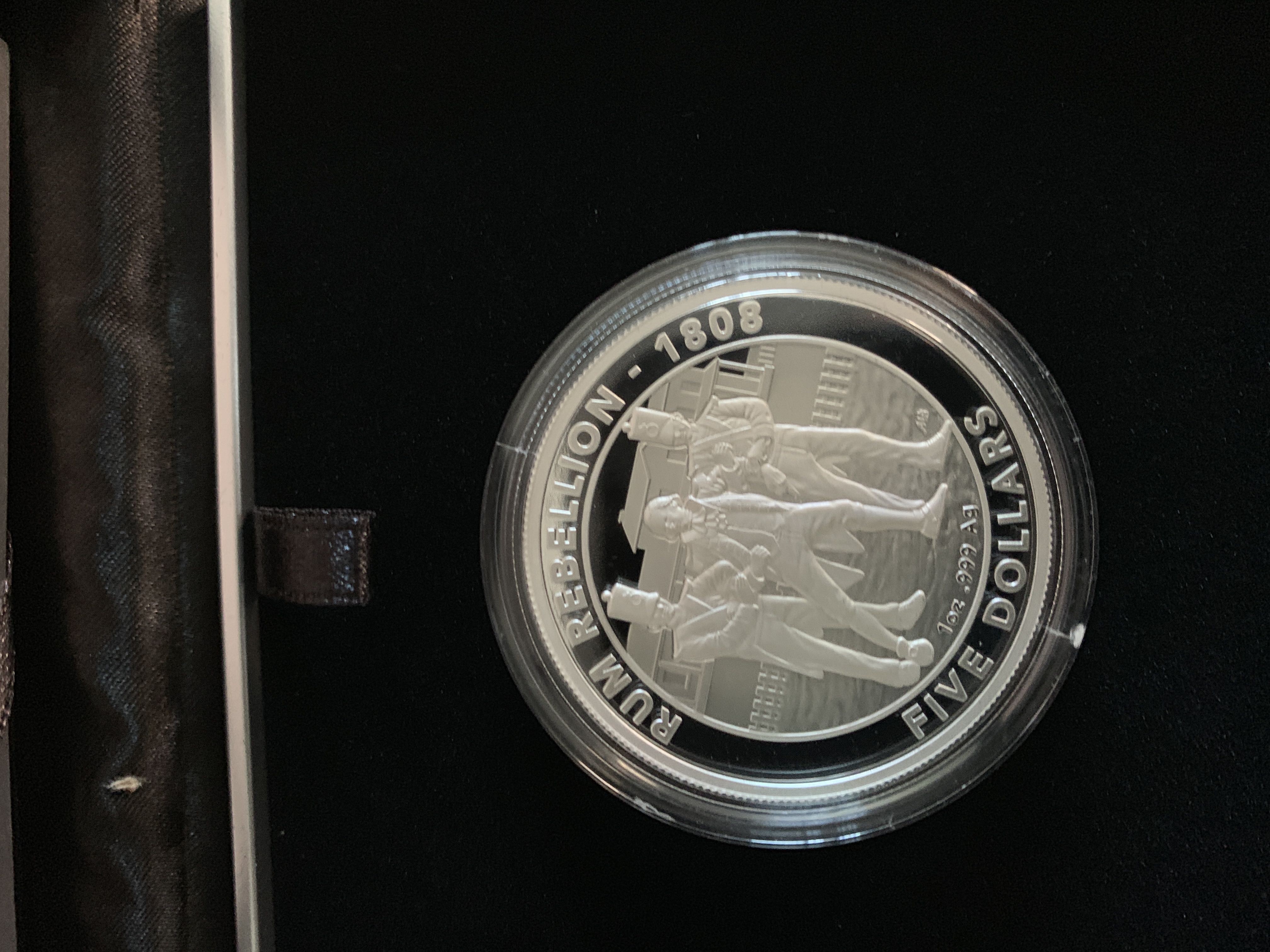 The Rum Rebellion 1808  coin collectible [Barcode 9314688101913] - Main Image 2