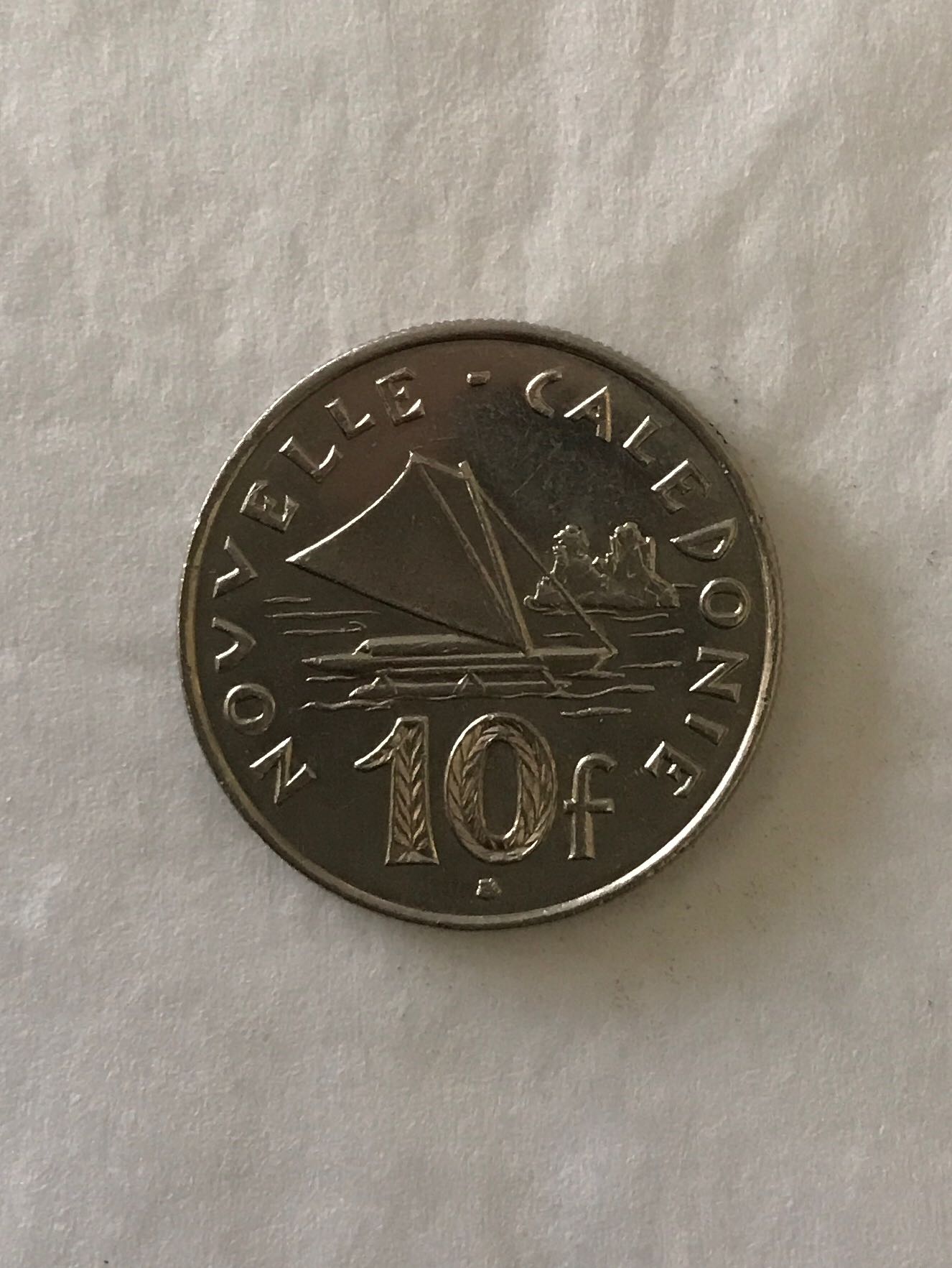 New Caledonia 10 Francs  coin collectible - Main Image 1