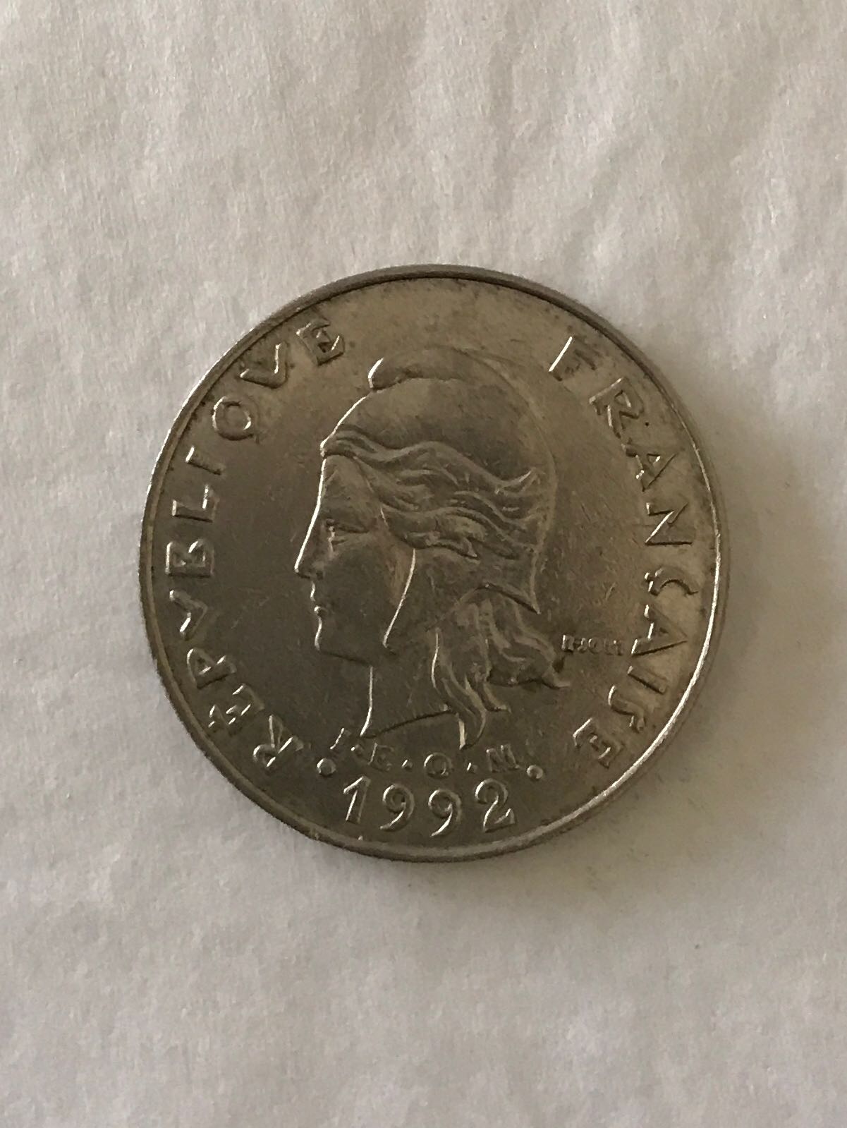 New Caledonia 20 Francs  coin collectible - Main Image 2