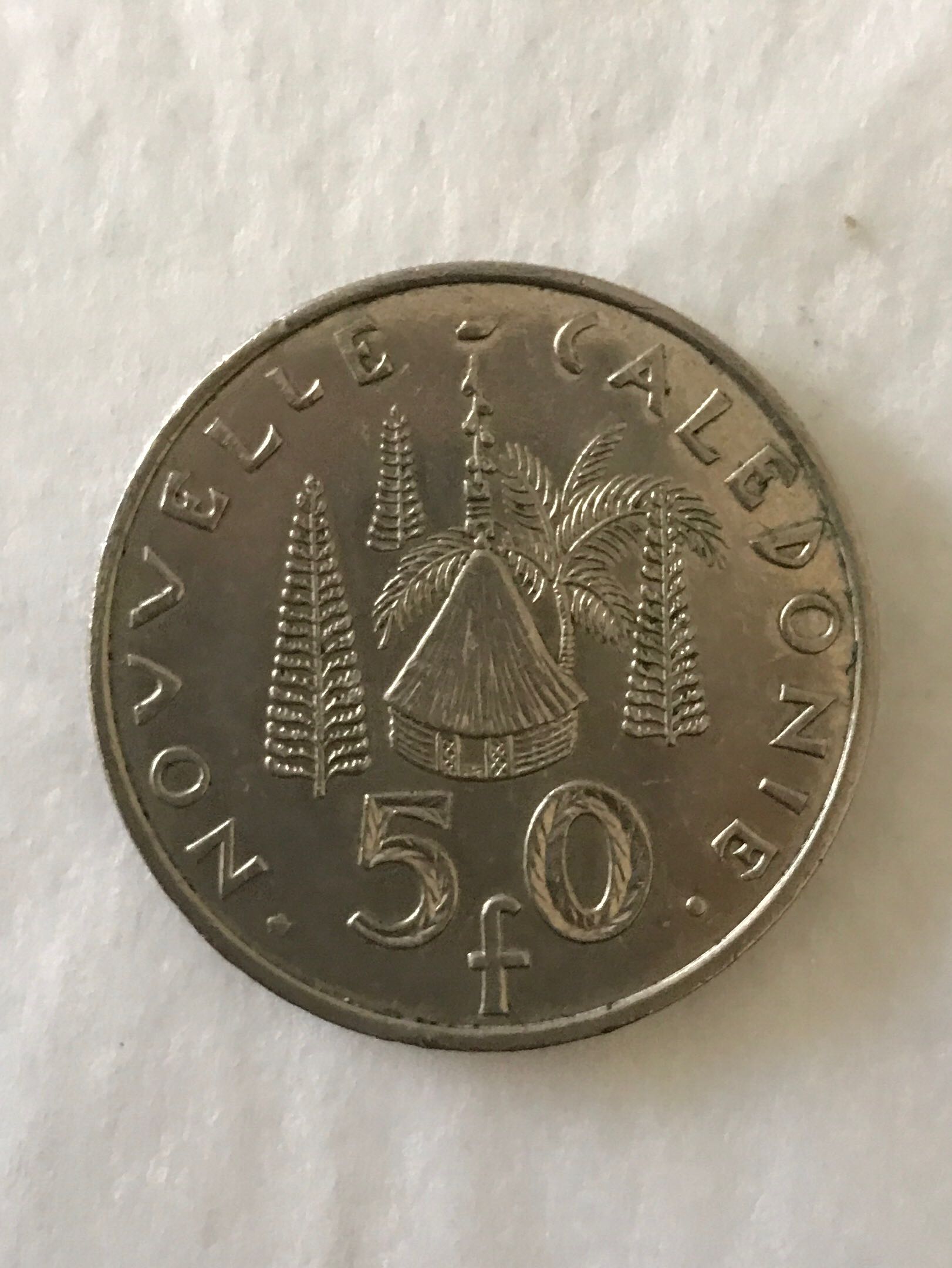New Caledonia 50 Francs  coin collectible - Main Image 3
