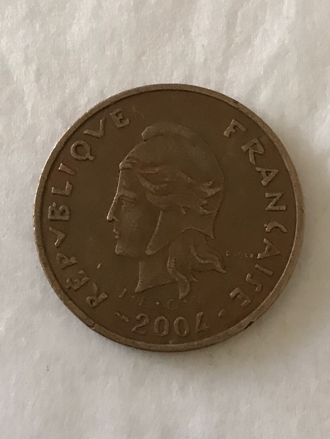 New Caledonia 100 Francs  coin collectible - Main Image 2