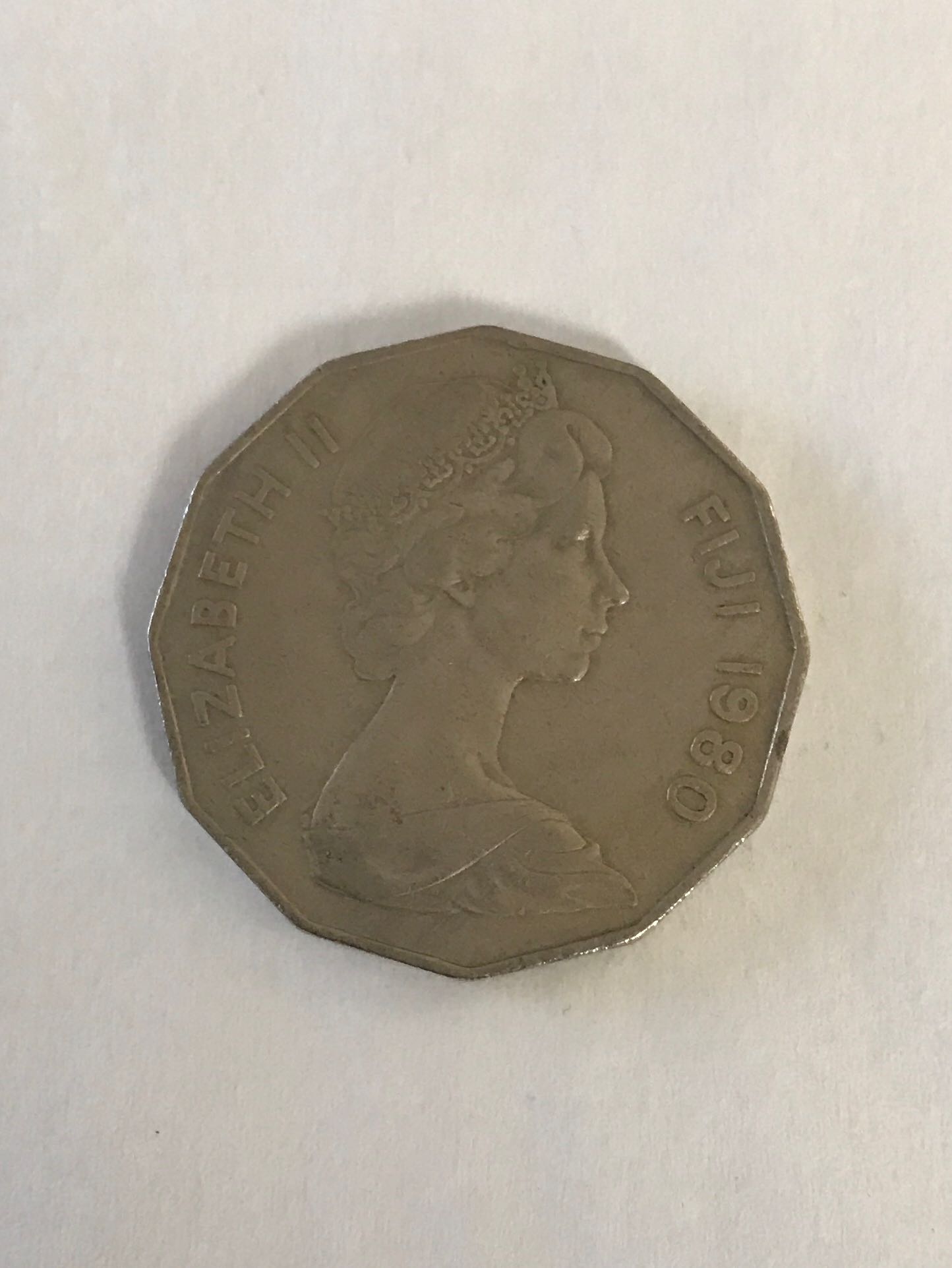 Fiji 50 Cents  coin collectible - Main Image 2