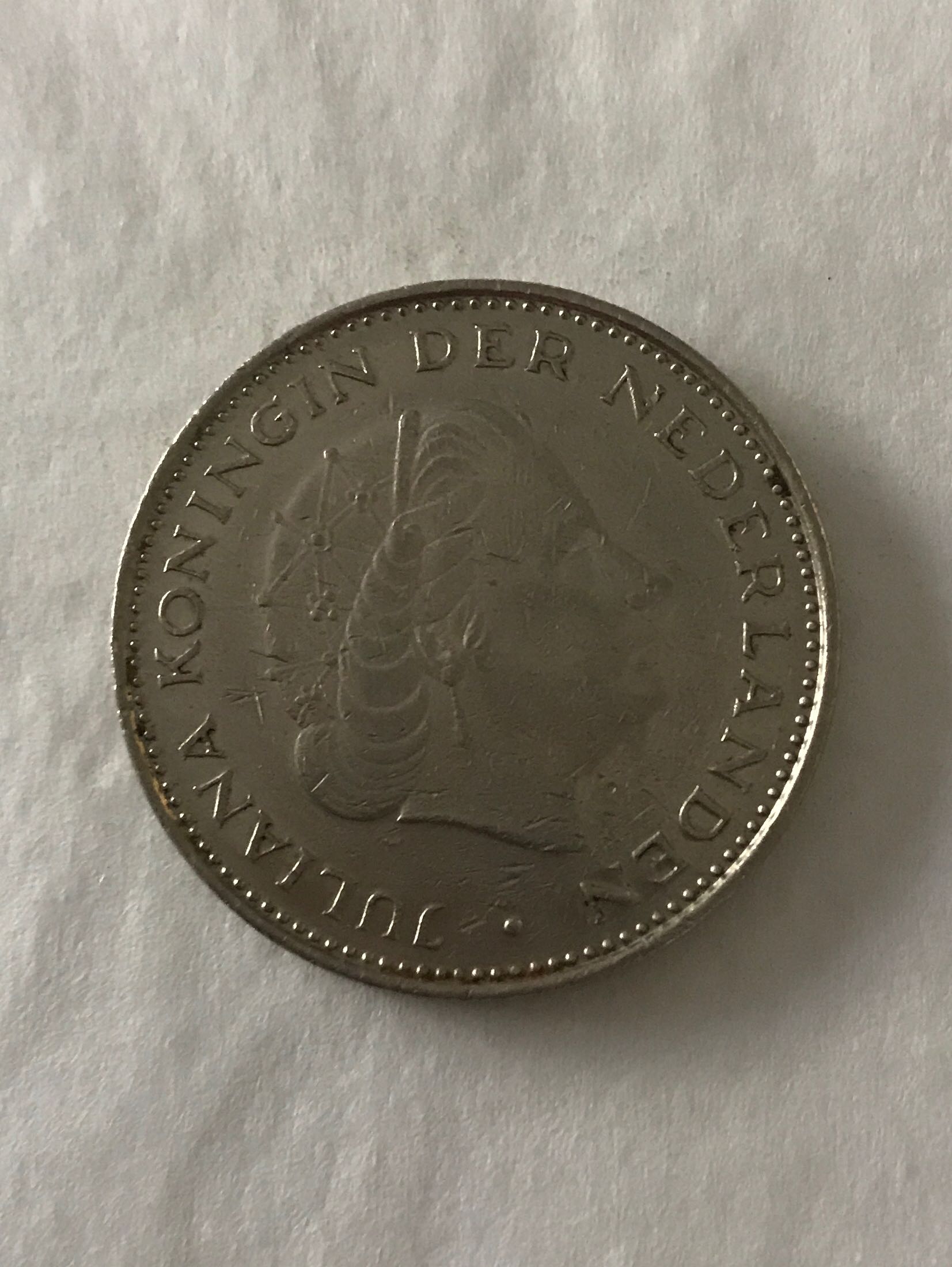 Netherlands 2.5 Gulden - 1964  coin collectible - Main Image 2
