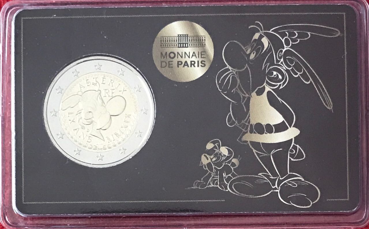 France 2 Euro 2019 - Asterix  coin collectible [Barcode 3663266037677] - Main Image 3
