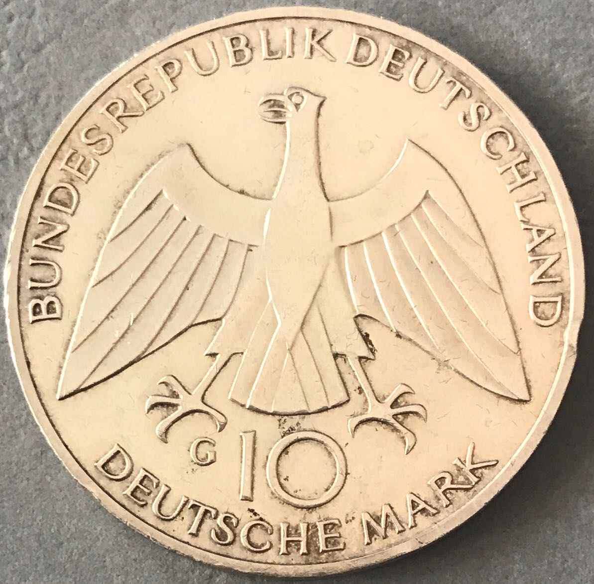 10 Deutsche Mark 1972 - Munich Olympic Games - G  coin collectible - Main Image 2