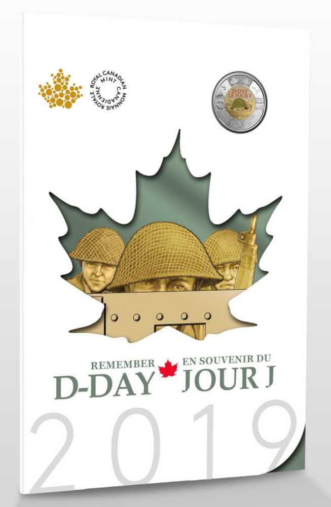 Royal Canadian Mint: 2019 Remember D-Day  coin collectible [Barcode 623932098190] - Main Image 3