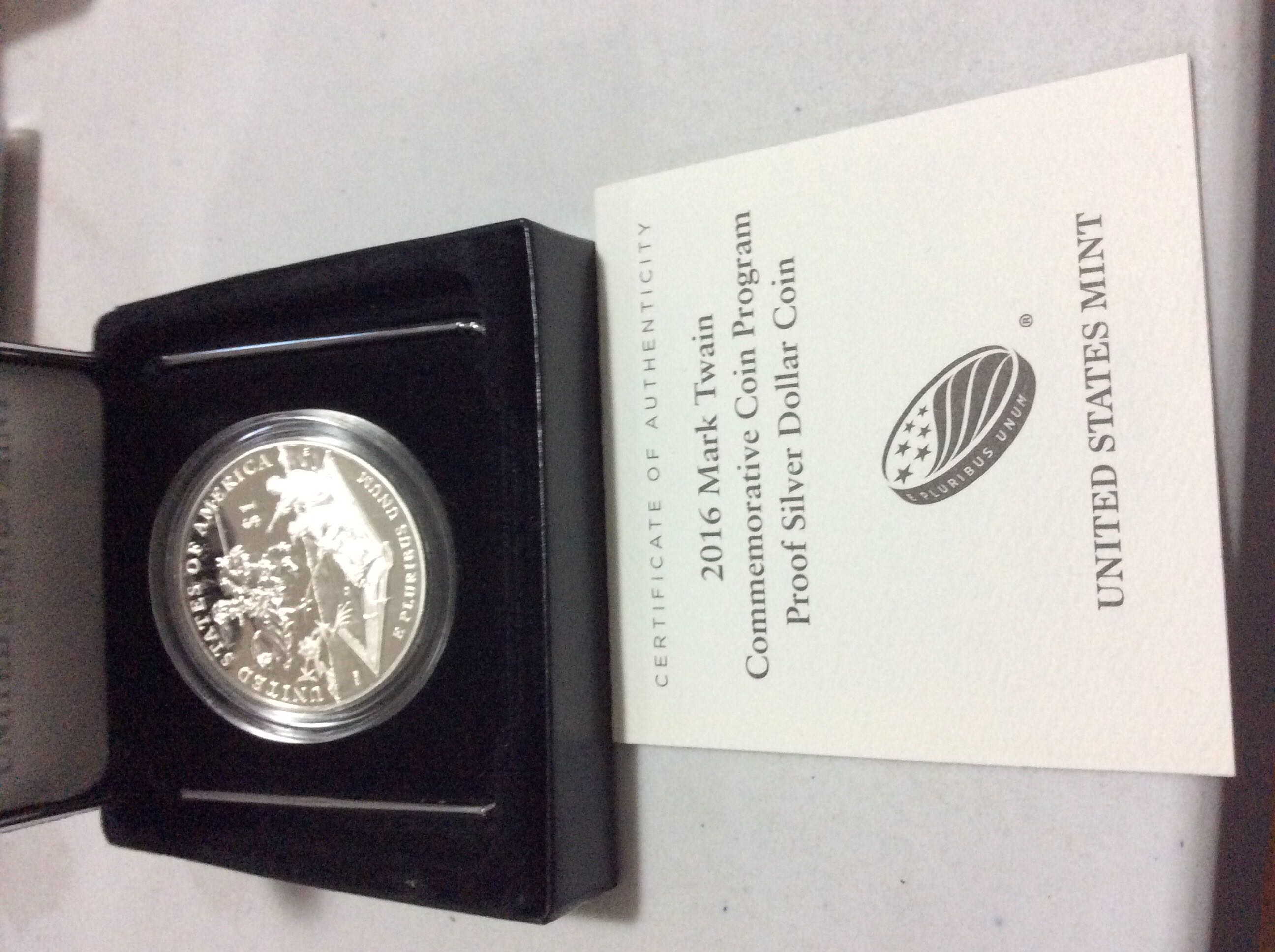 2016 Mark Twain Commemorative Coin Program   coin collectible [Barcode 704785850538] - Main Image 4