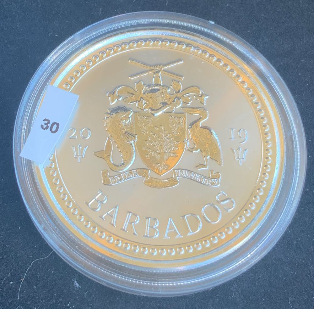 Barbados Trident - #28  coin collectible - Main Image 3
