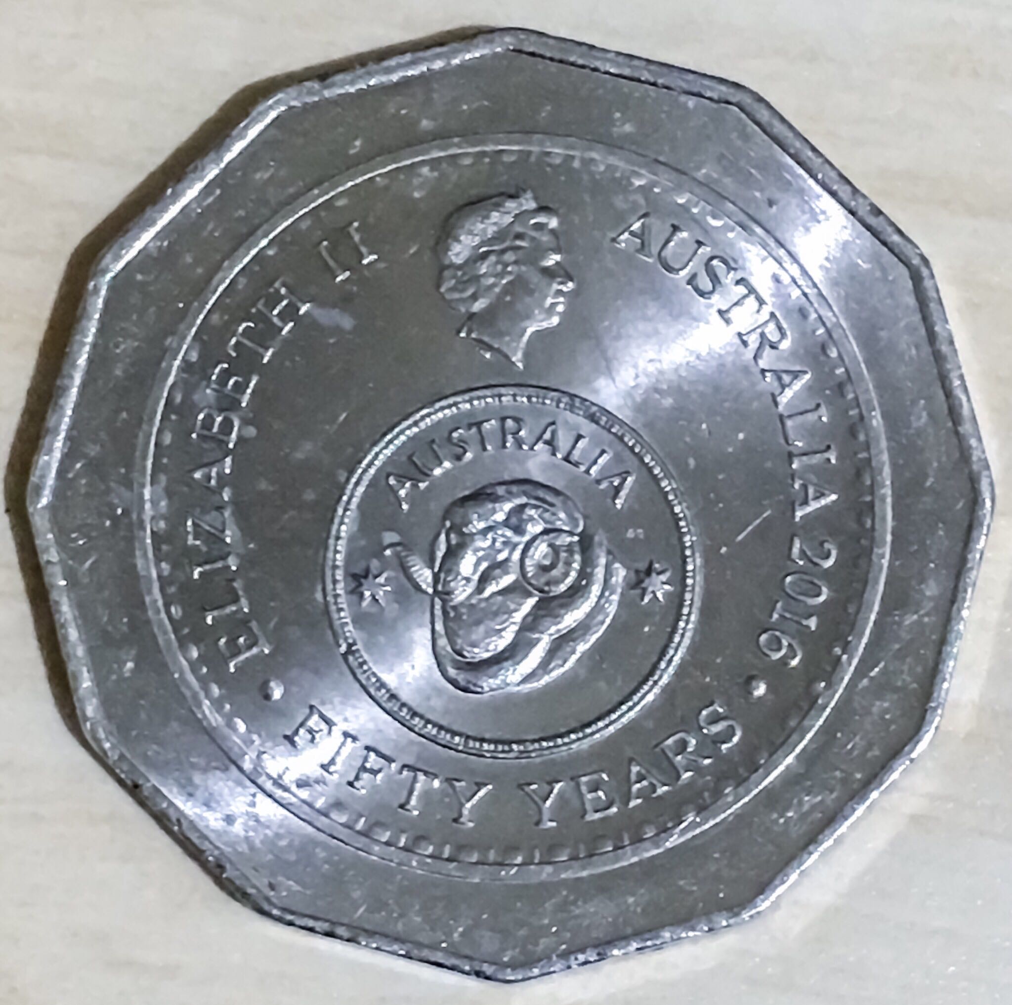 Australian 50 Cents  coin collectible - Main Image 2
