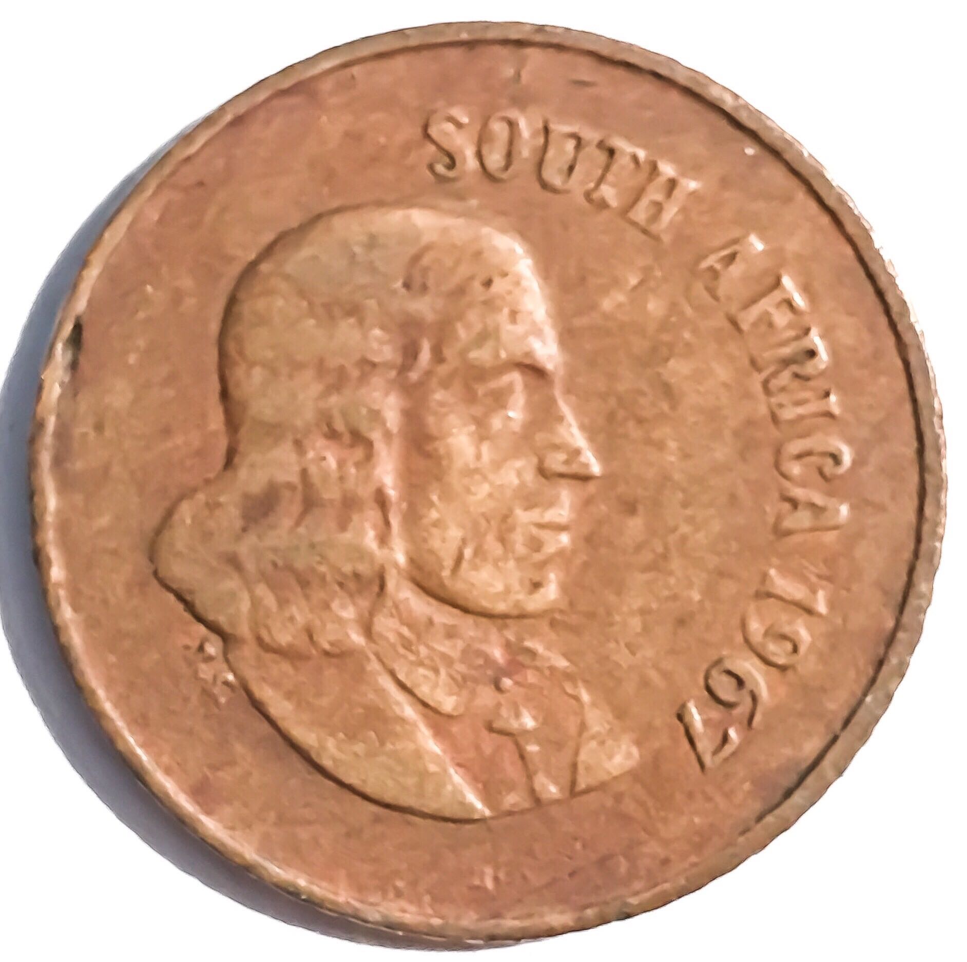 South African 1 Cent  coin collectible - Main Image 2