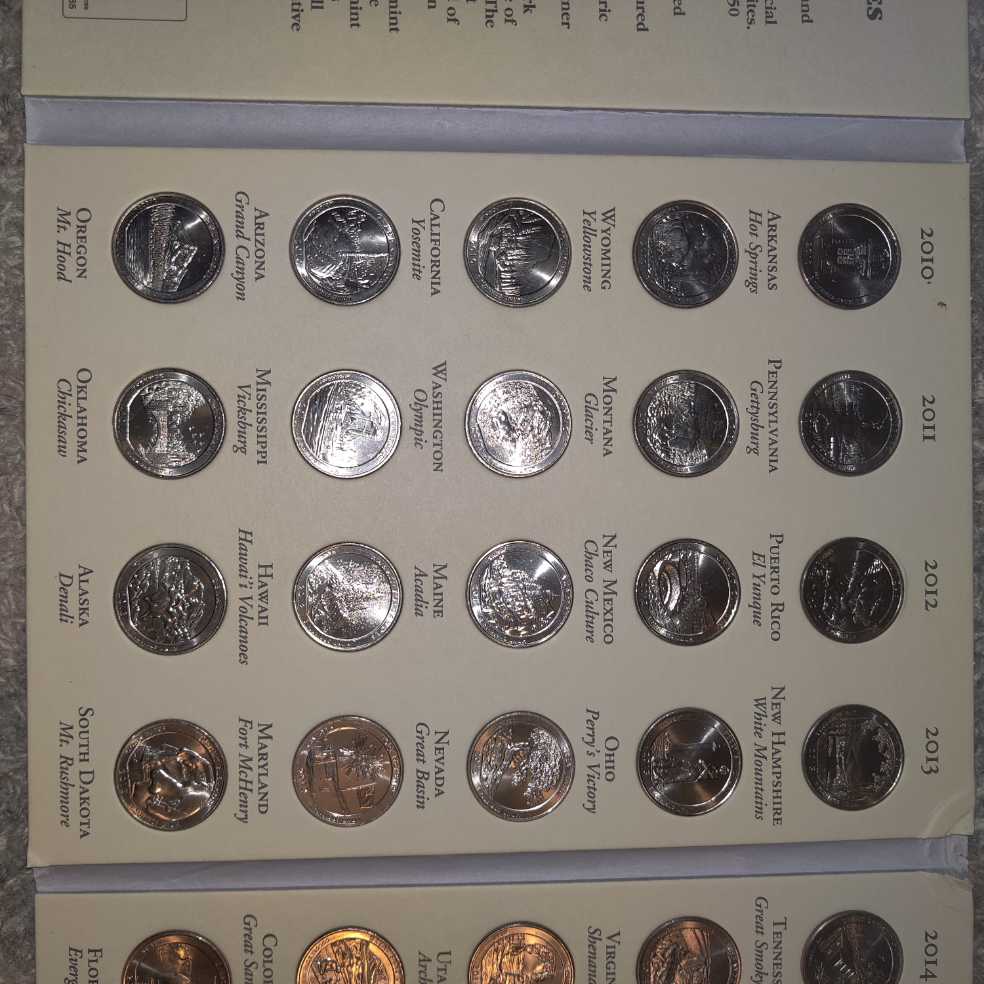 America’s National Park Commemorative Quarters  coin collectible [Barcode 675346300659] - Main Image 3