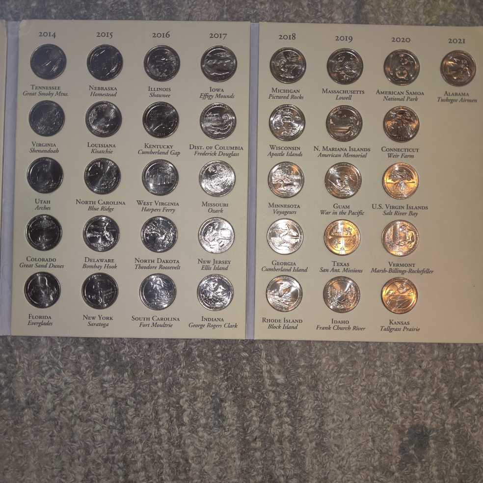 America’s National Park Commemorative Quarters  coin collectible [Barcode 675346300659] - Main Image 4