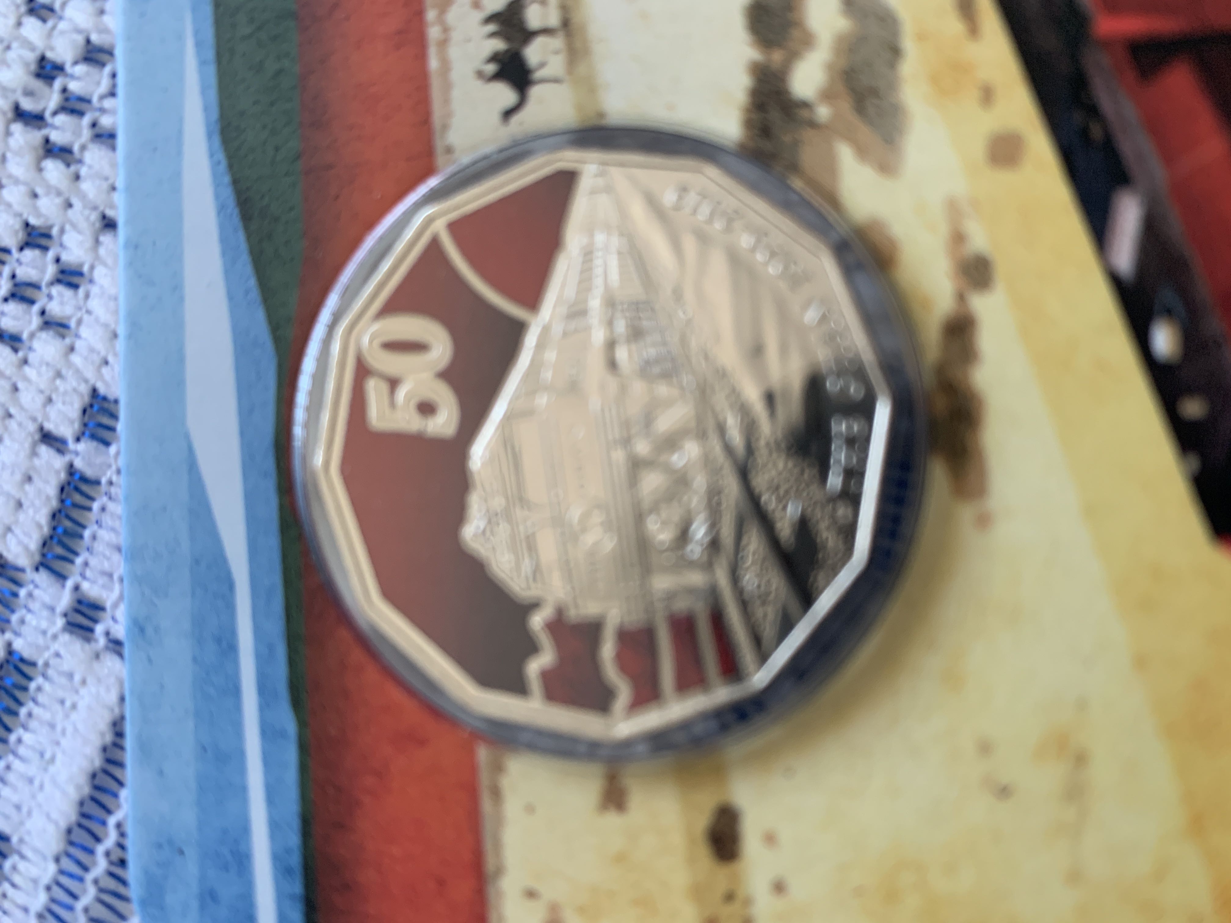 Celebrating 50 Years Of The Ghan  coin collectible [Barcode 9314688101814] - Main Image 2