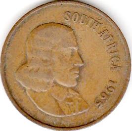 South African 2 Cent  coin collectible - Main Image 2
